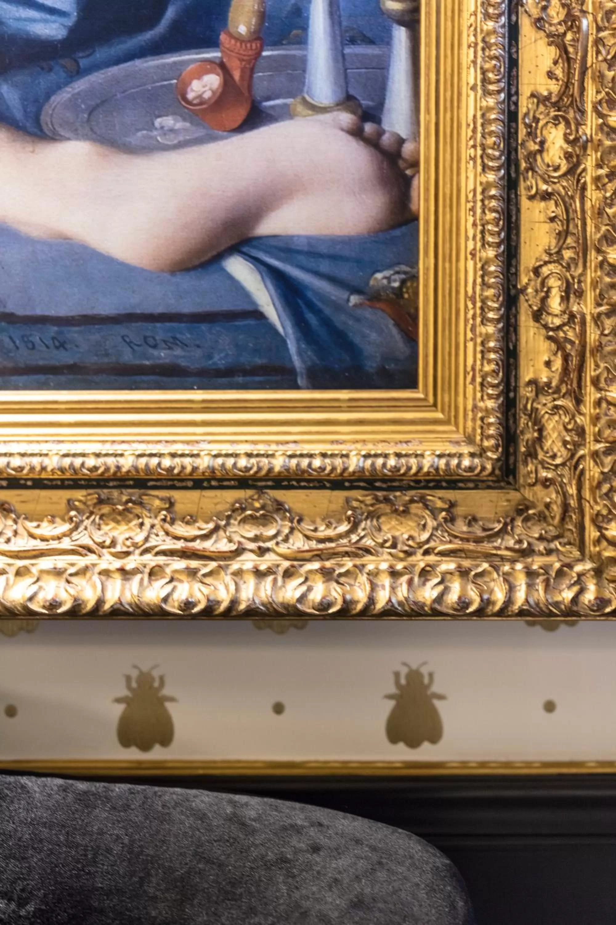 Decorative detail in Hotel Eiffel Petit Louvre