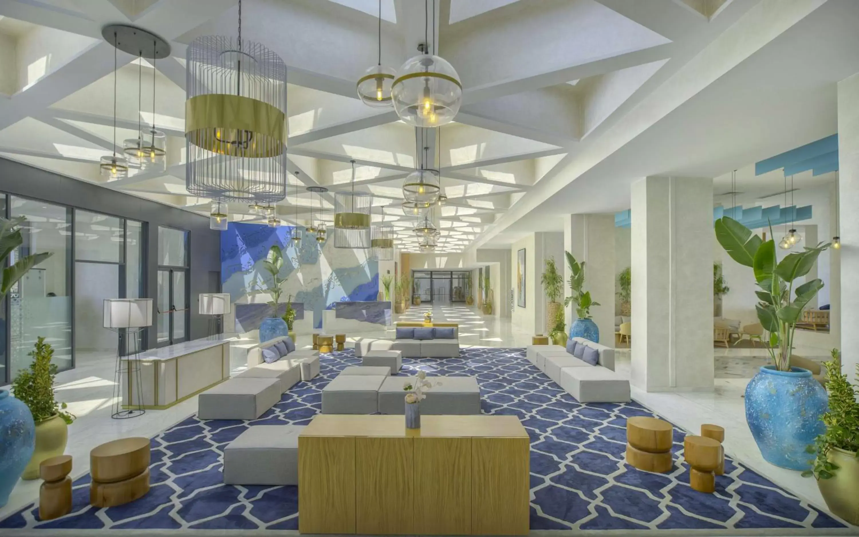 Lobby or reception in Hilton Skanes Monastir Beach Resort
