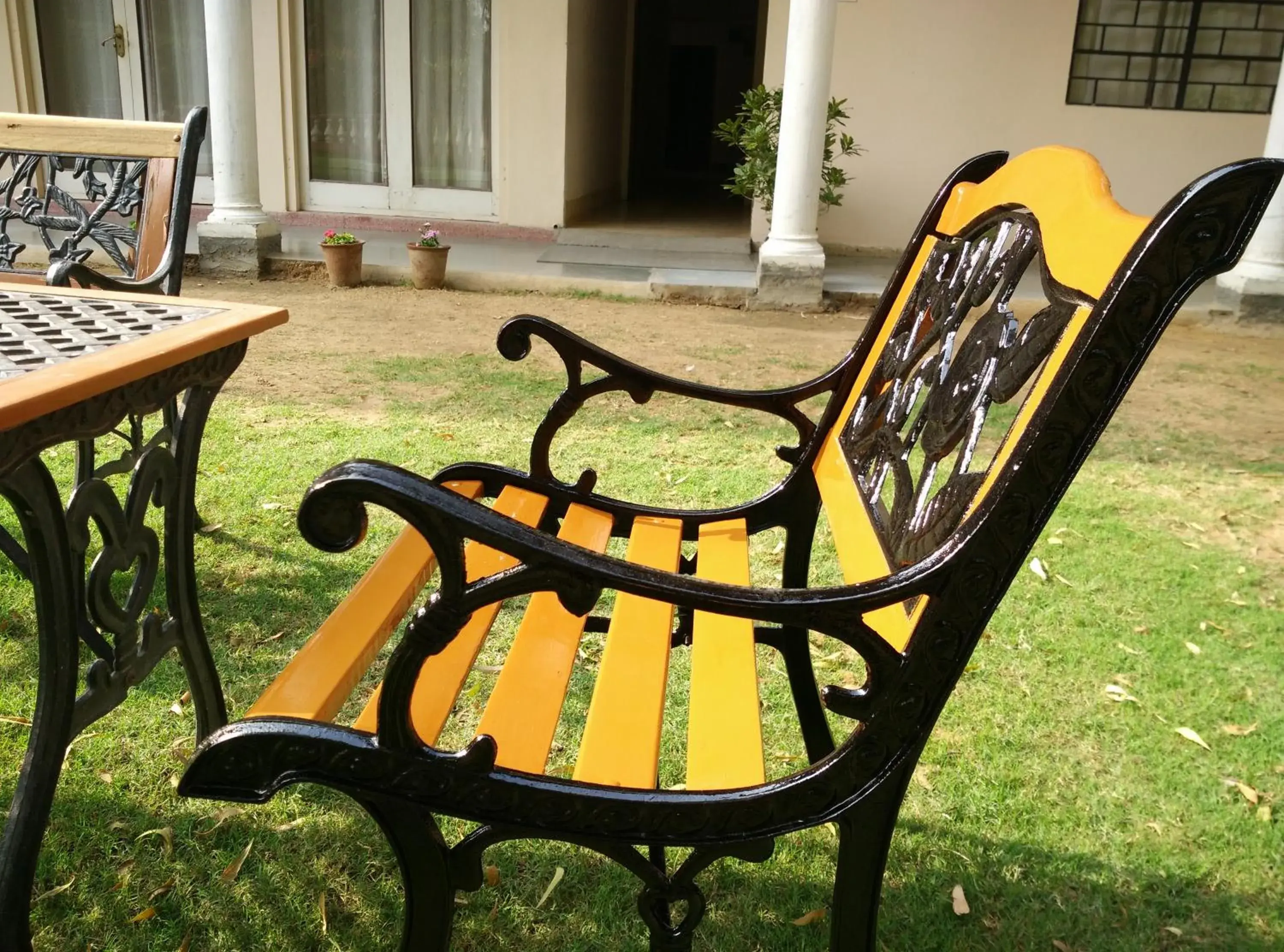 Seating Area in Jai Niwas Garden Hotel