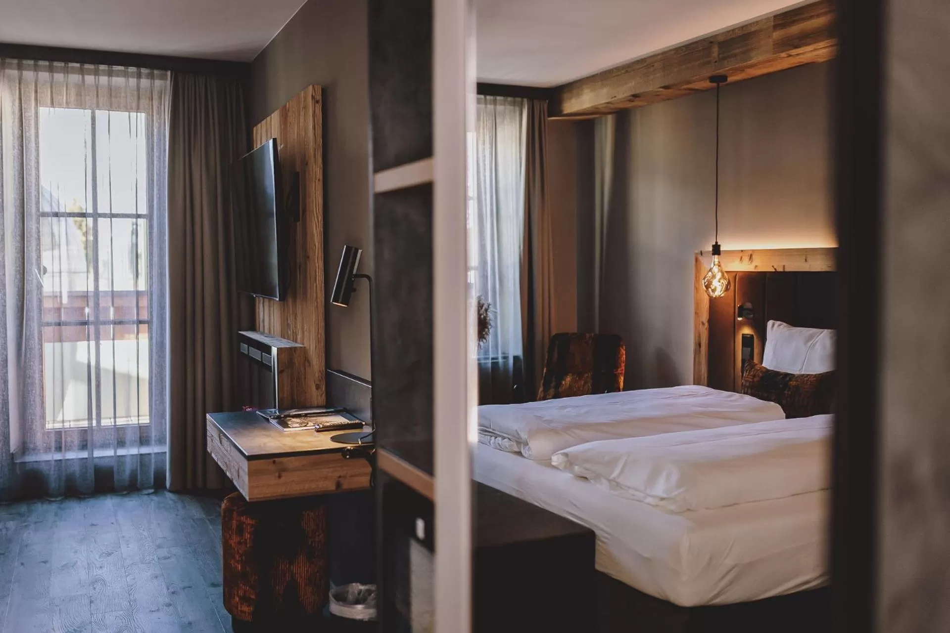 Bedroom, Bed in POST POST Hotel - Alpine Boutique Hotel & Spa