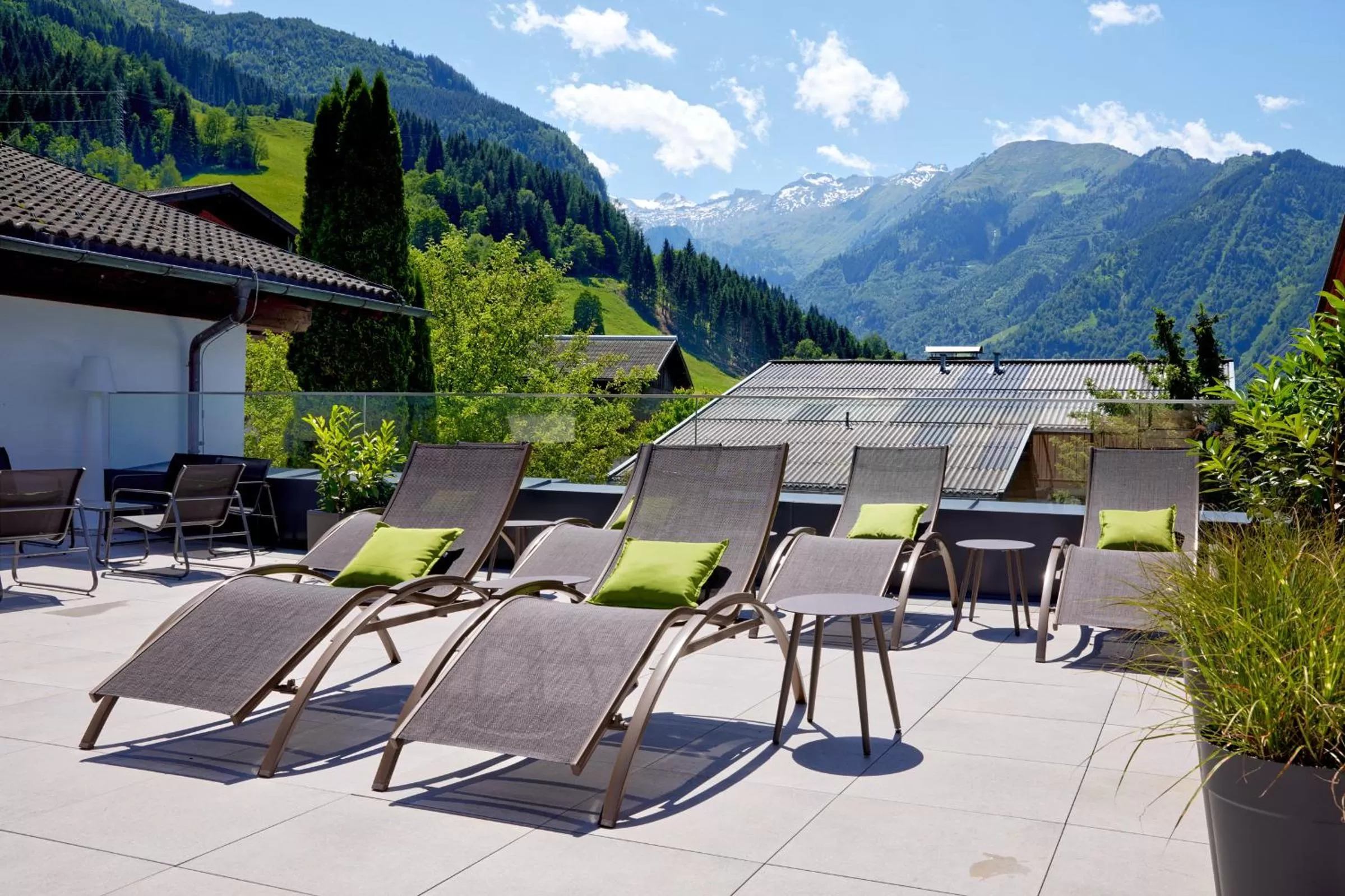 sunbed in ever grün KAPRUN