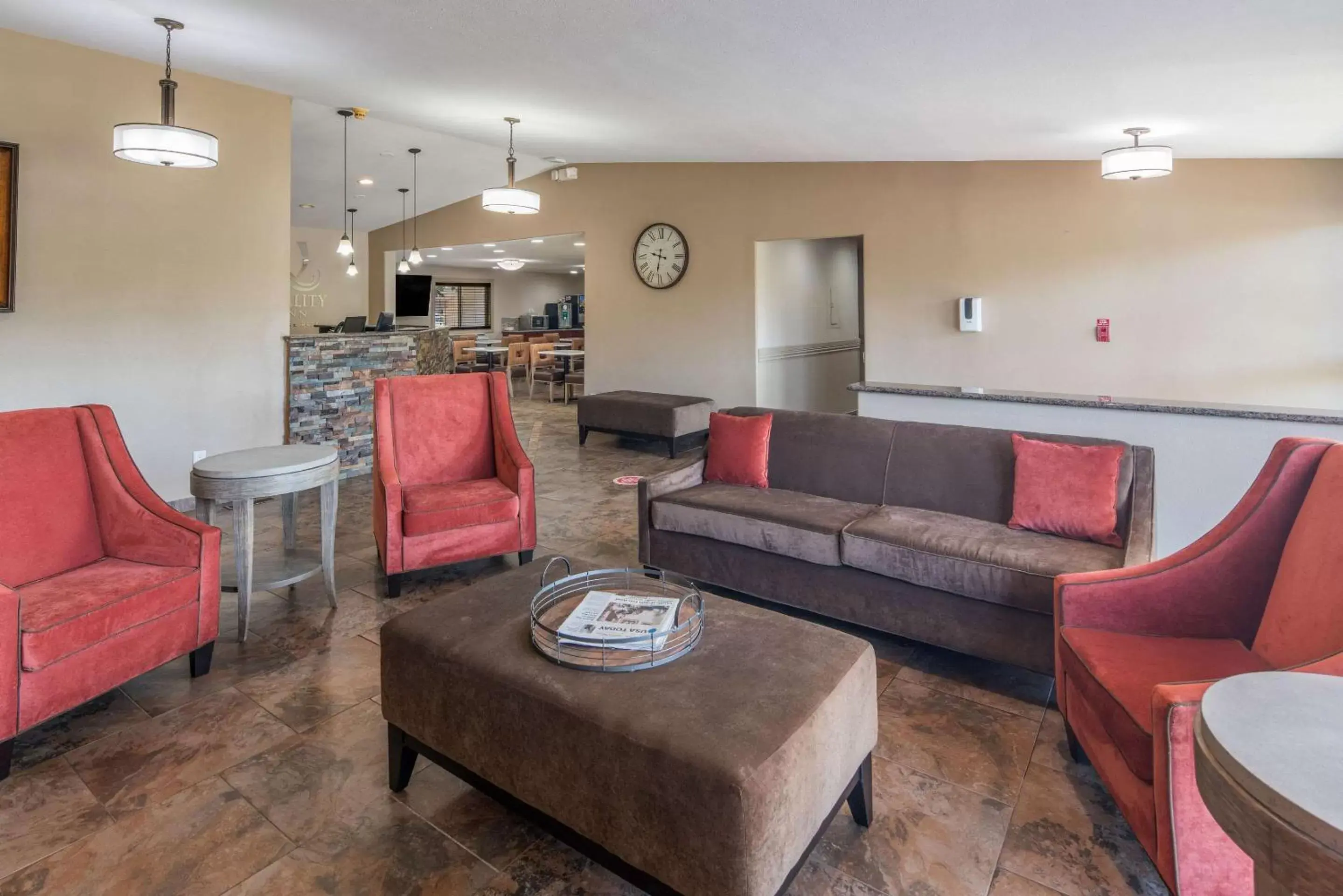 Lobby or reception, Seating Area in Quality Inn & Suites Downtown Walla Walla