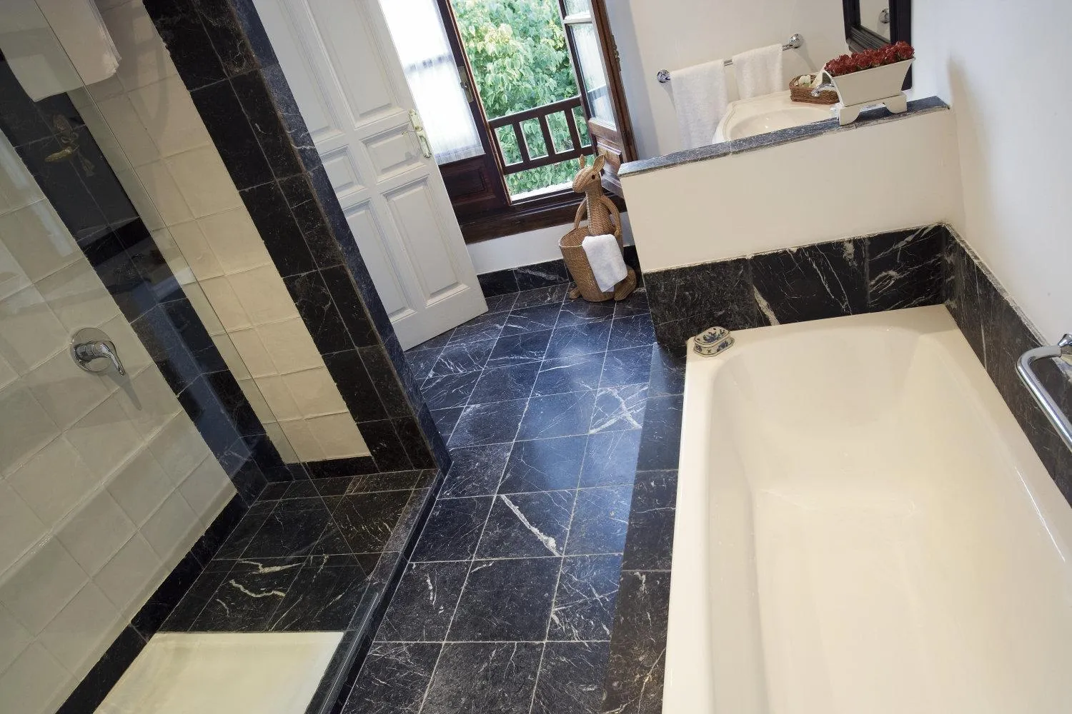 Bathroom in Posada Real Casa de Tepa