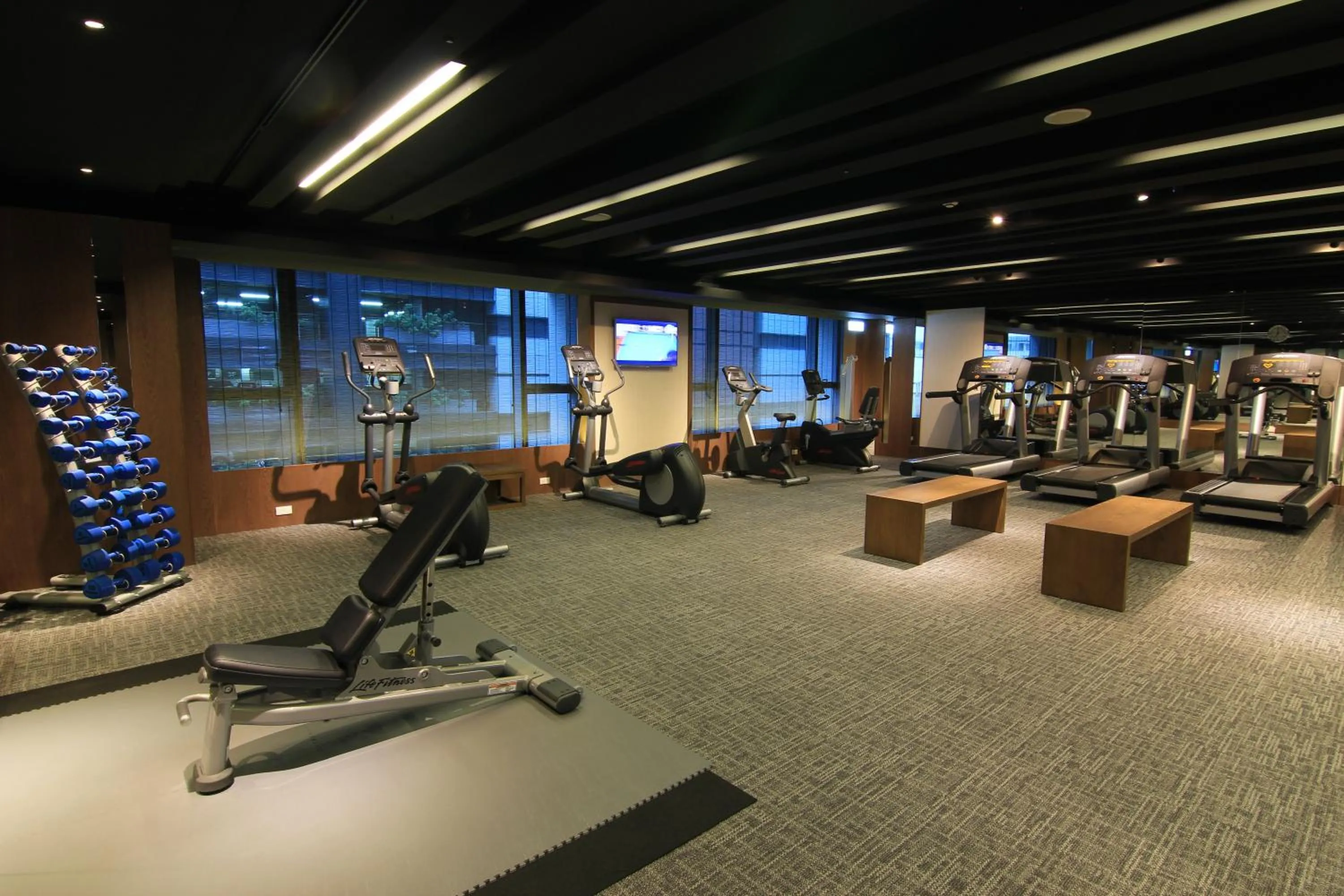 Fitness centre/facilities in Silks Place Tainan