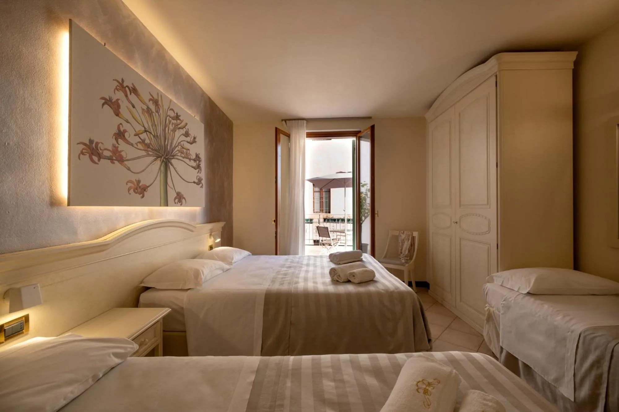 Bed in Hotel San Lorenzo