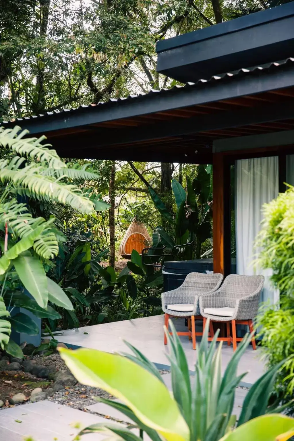 Balcony/Terrace in Noah's Forest Hotel by Tifakara