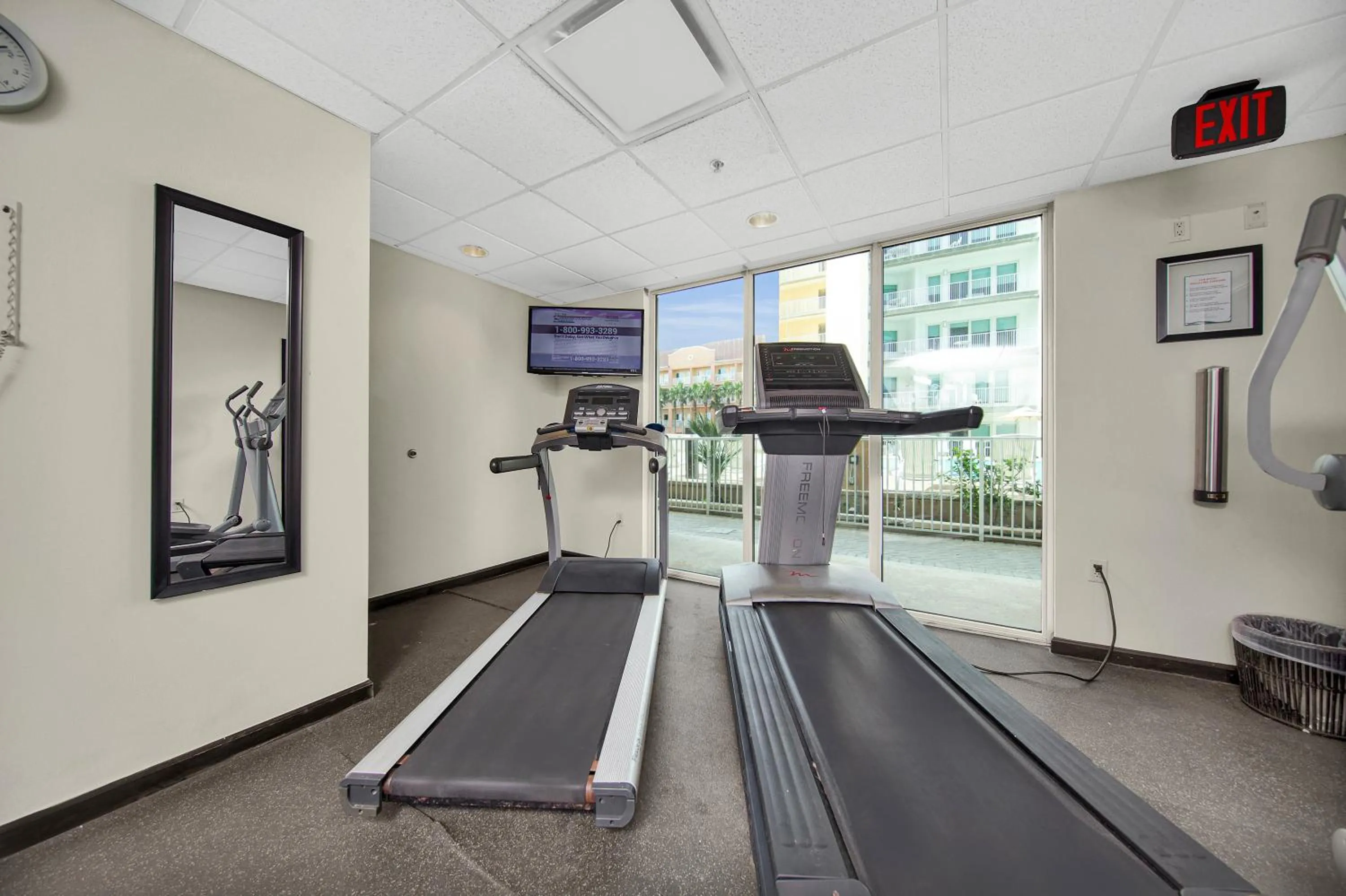 Fitness centre/facilities in Peninsula Island Resort & Spa - Beachfront Property at South Padre Island
