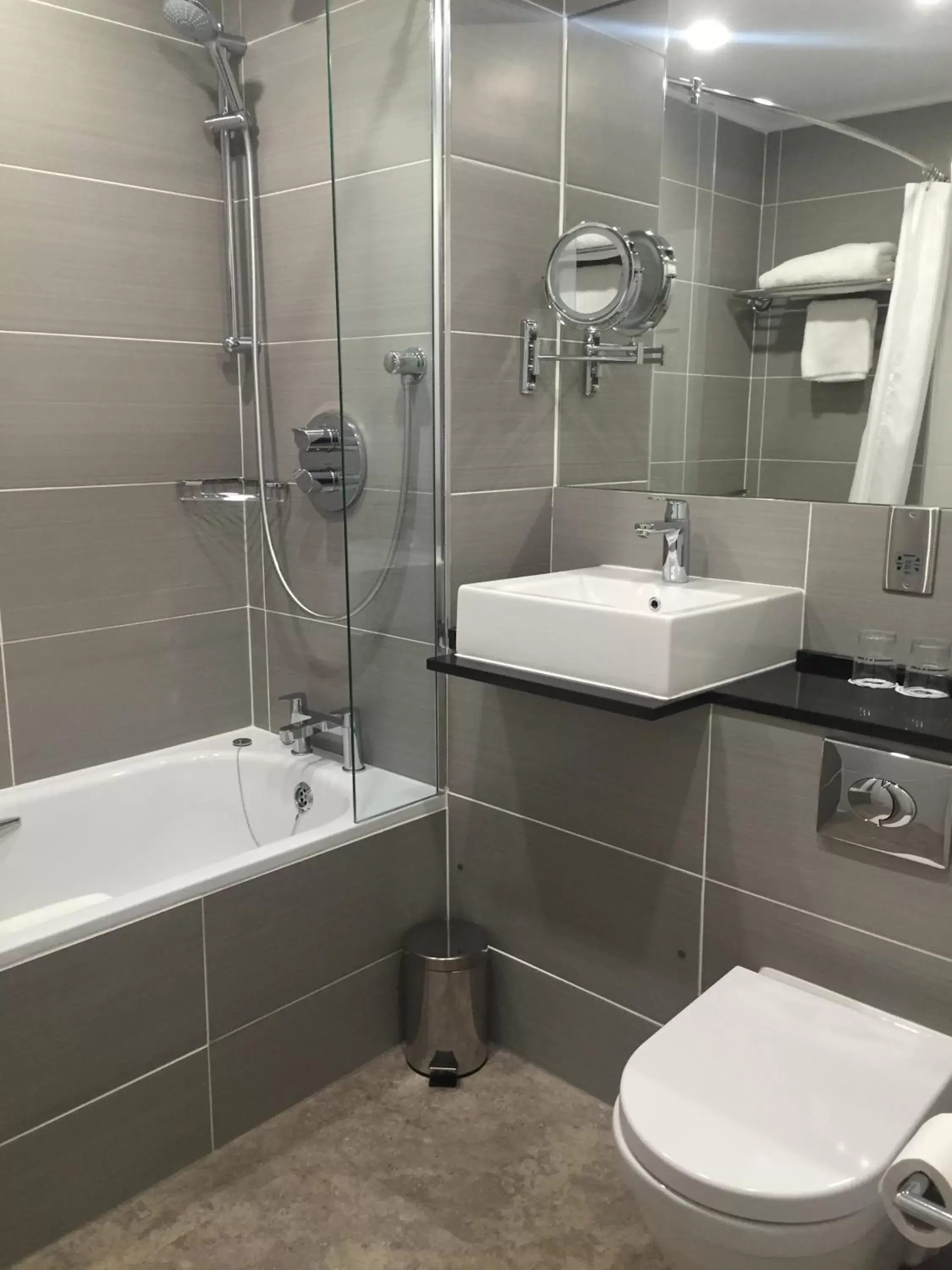 Bathroom in Best Western Chilworth Manor Hotel