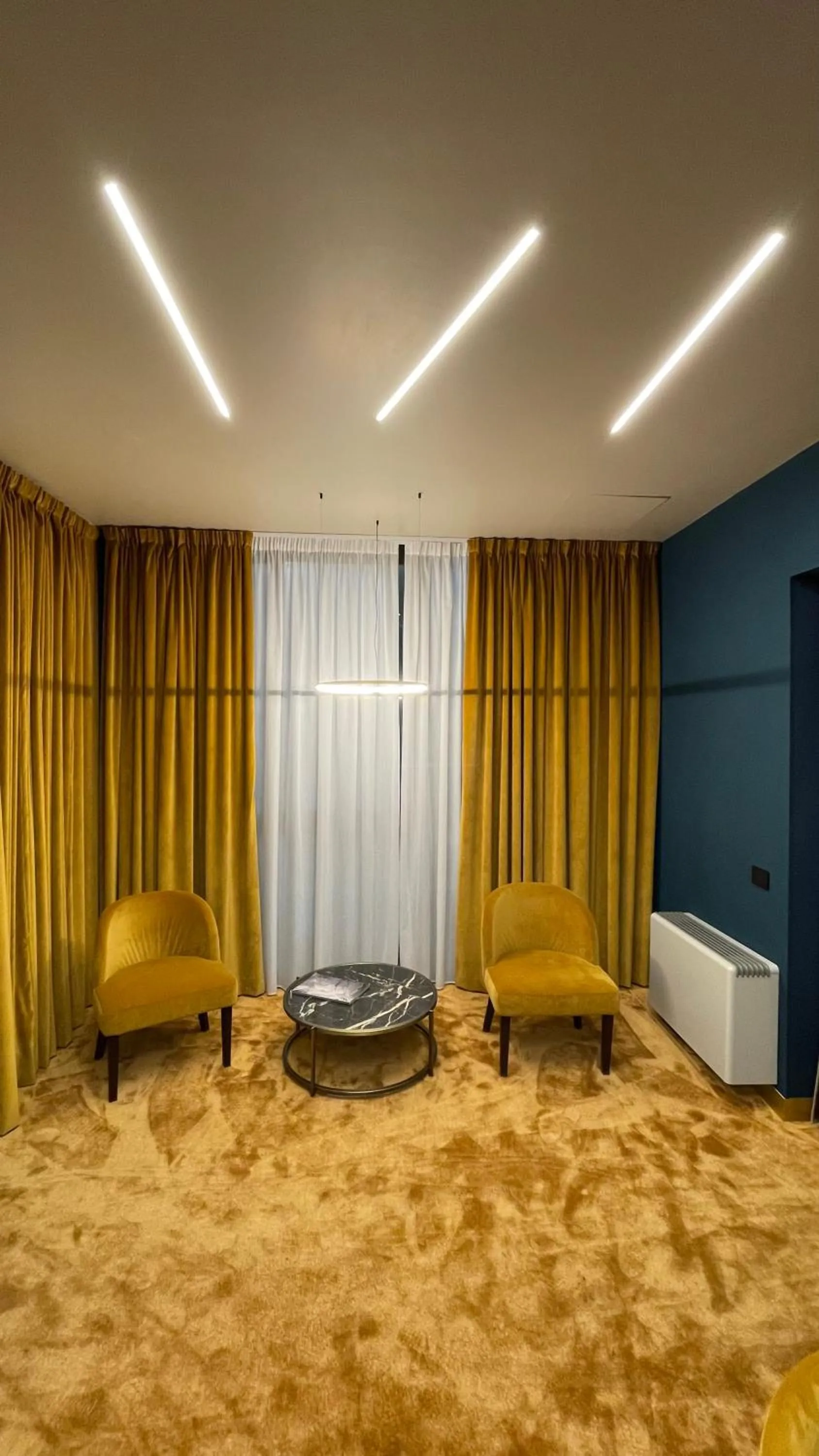 Living room in Hotel Delta