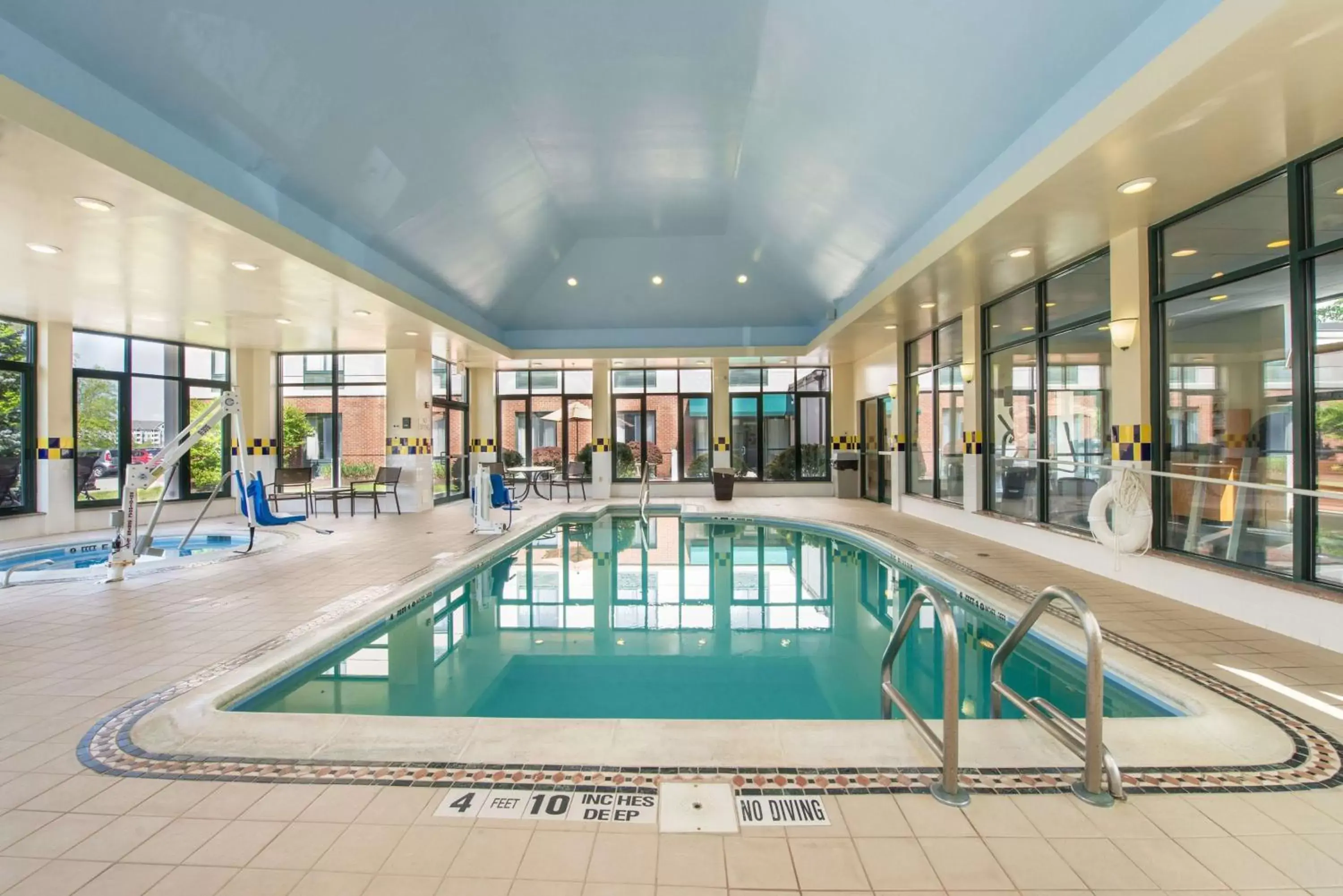 Pool view, Swimming Pool in Hilton Garden Inn Poughkeepsie/Fishkill