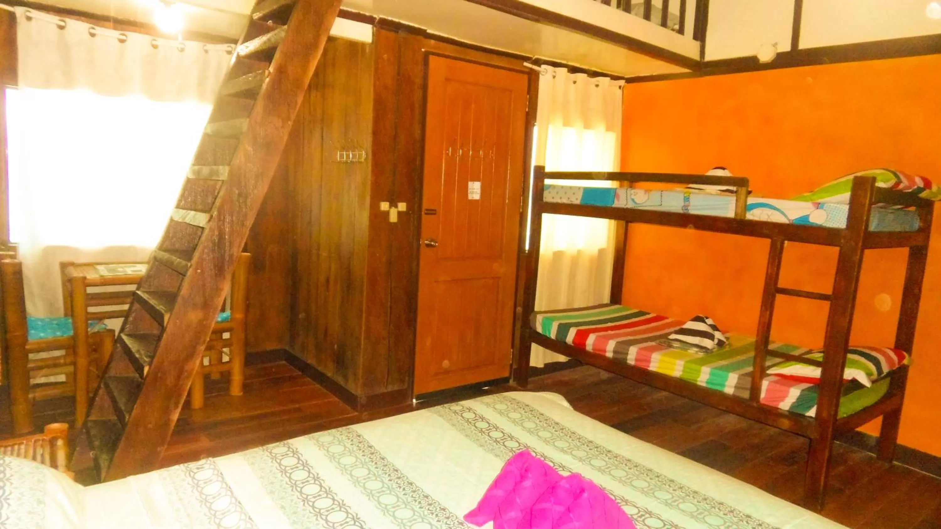 Bed in MLK Bamboo Beachhouse