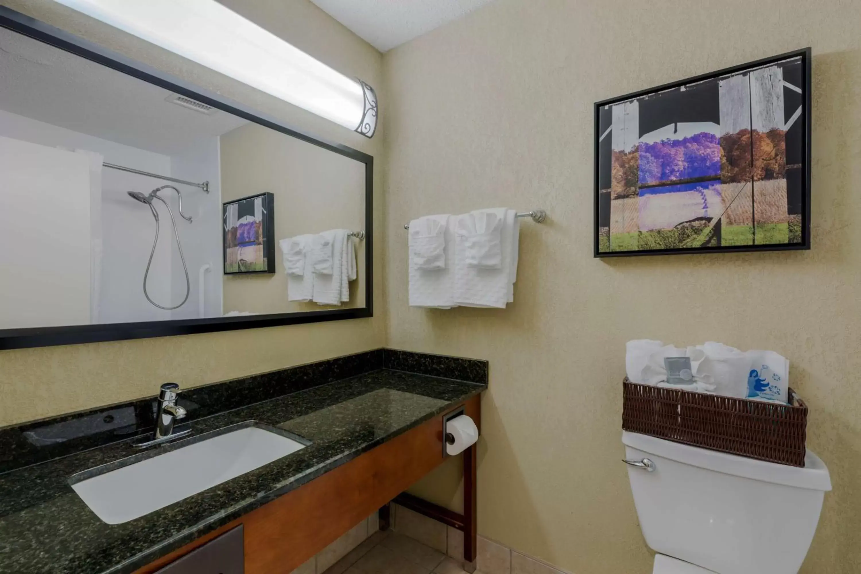 Bathroom in Best Western Plus Wooster Hotel & Conference Center