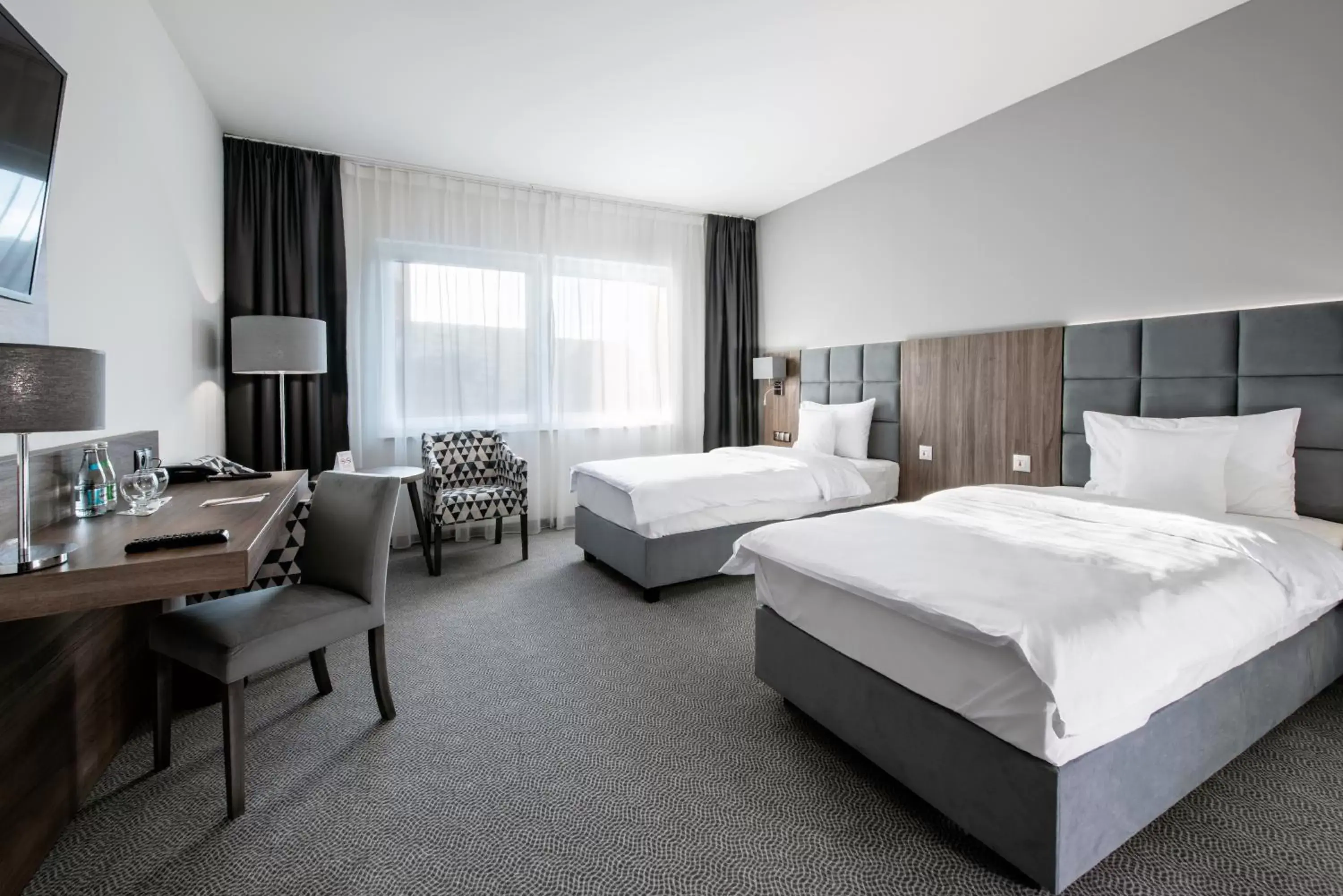 Bed in DB Hotel Wrocław Bed in DB Hotel Wrocław