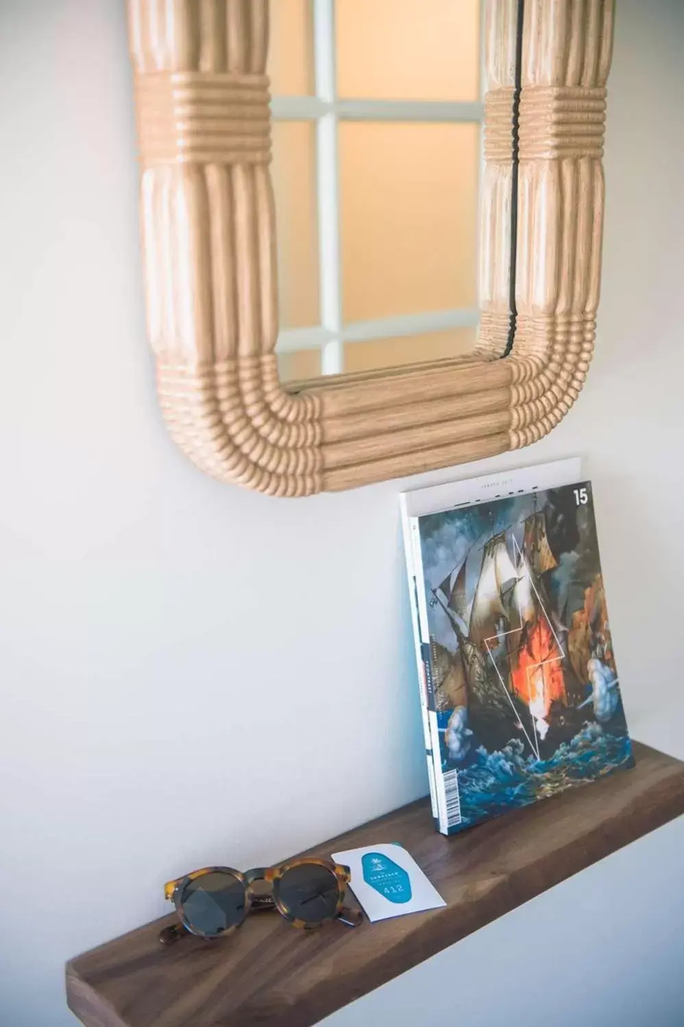 Decorative detail, TV/Entertainment Center in The Surfjack Hotel & Swim Club