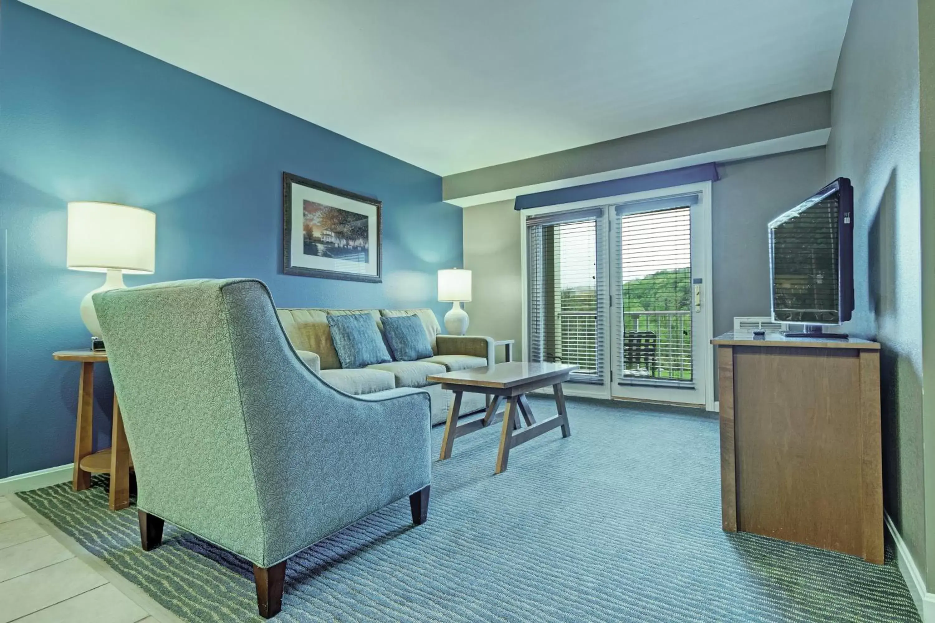 Living room, Seating Area in Club Wyndham Bentley Brook