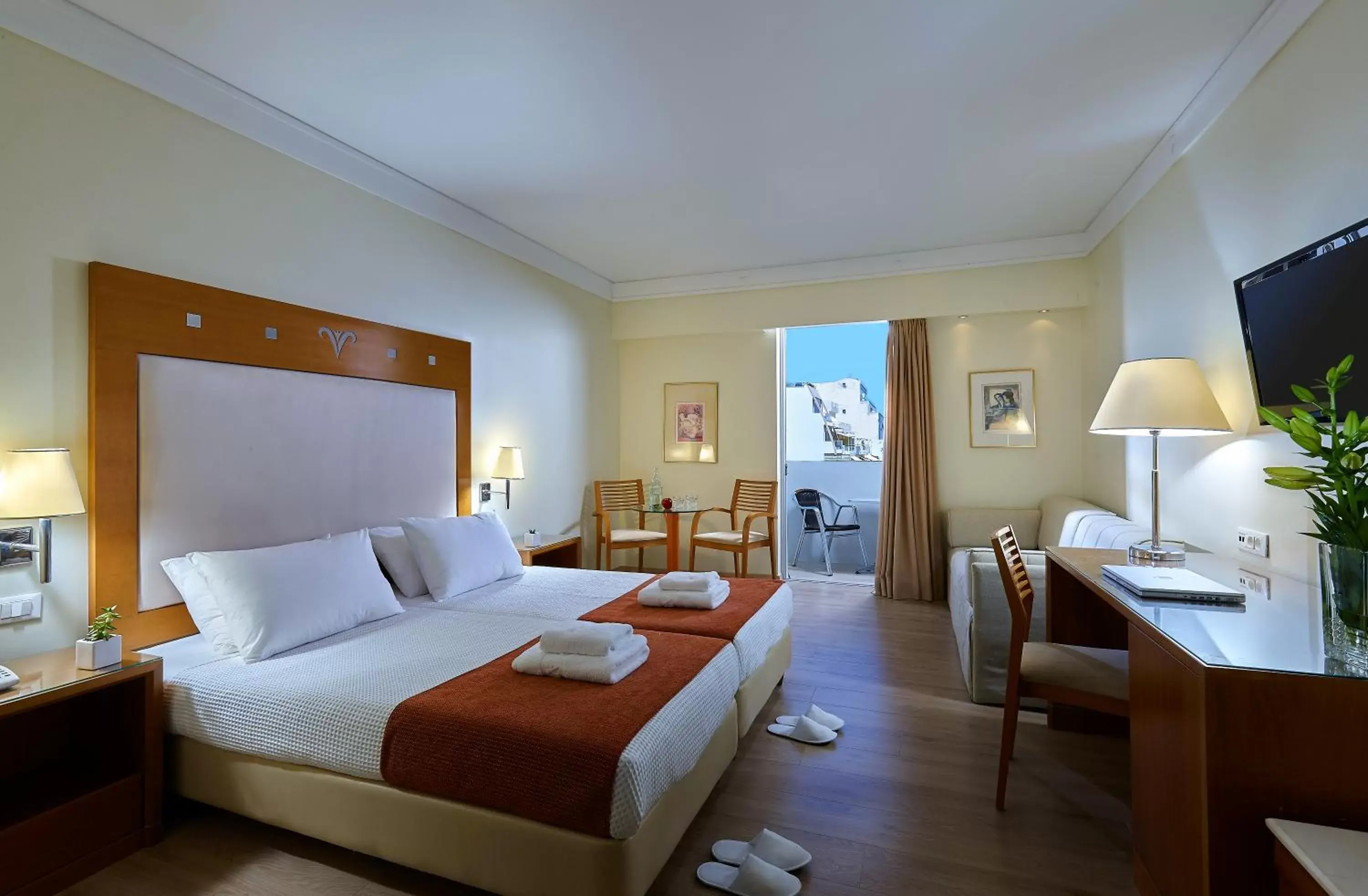 City view, Bed in Atrion Hotel City view, Bed in Atrion Hotel