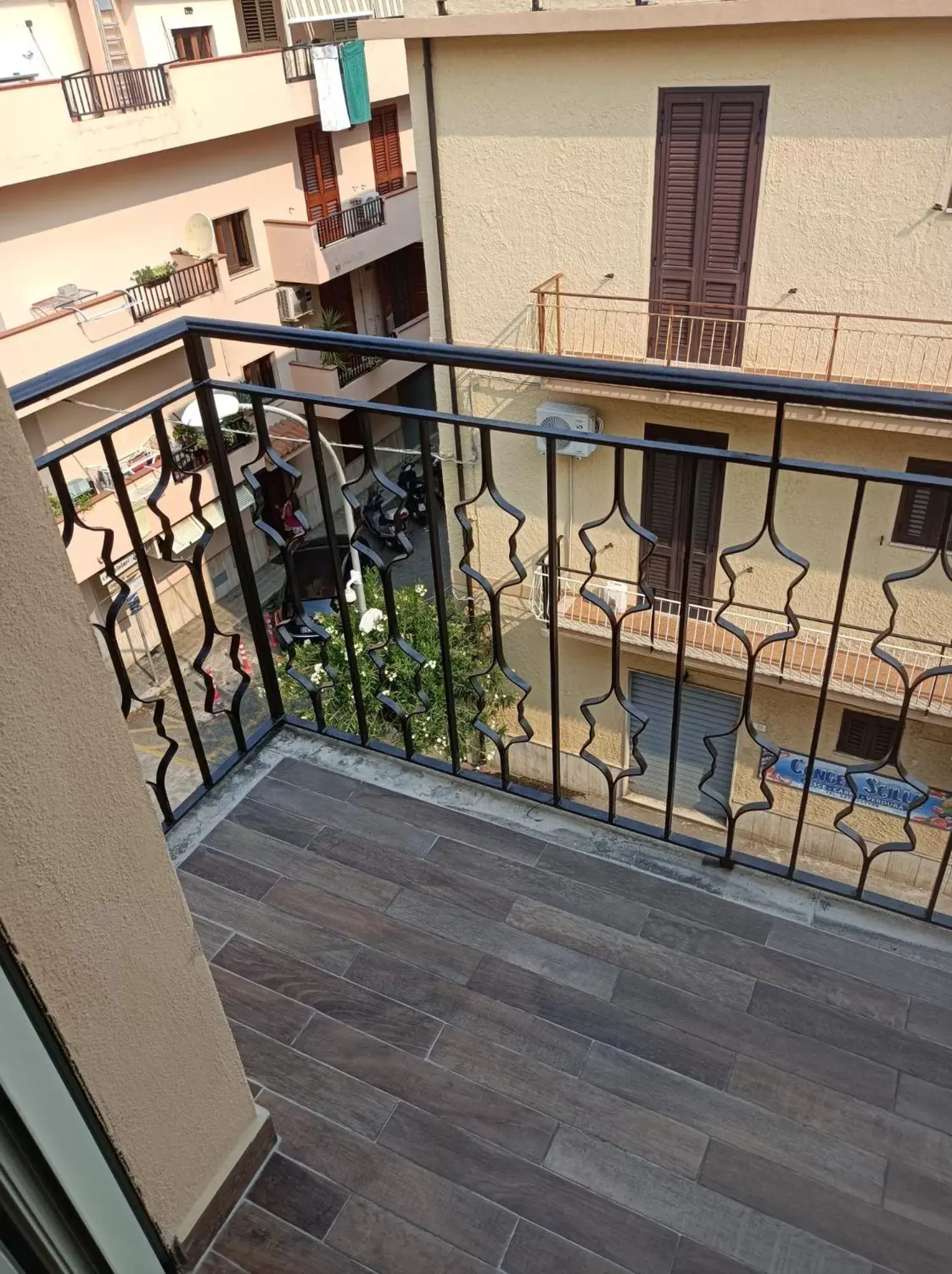 Balcony/Terrace in B&B Omnia Scilla