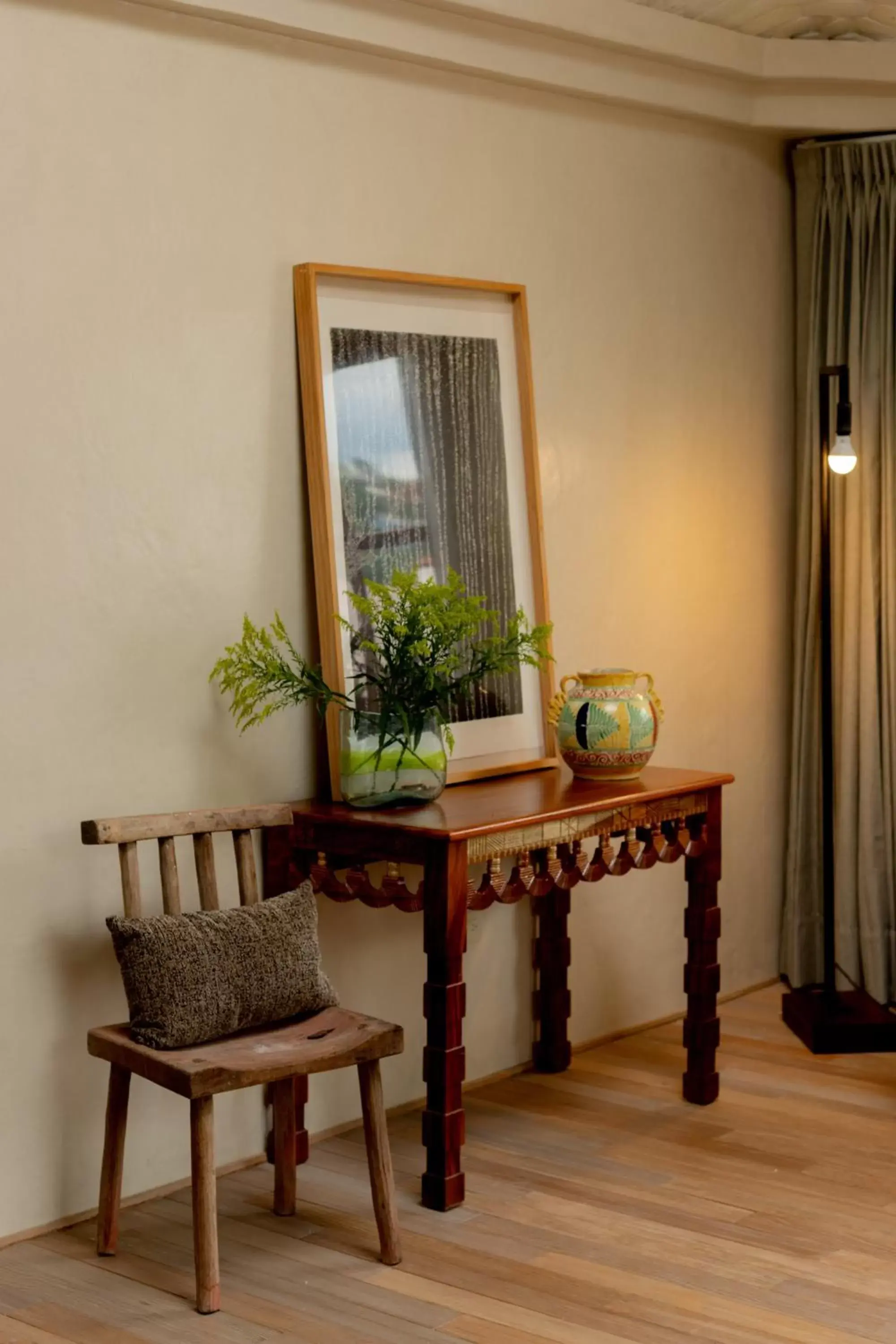 Decorative detail, Seating Area in La Valise San Miguel de Allende