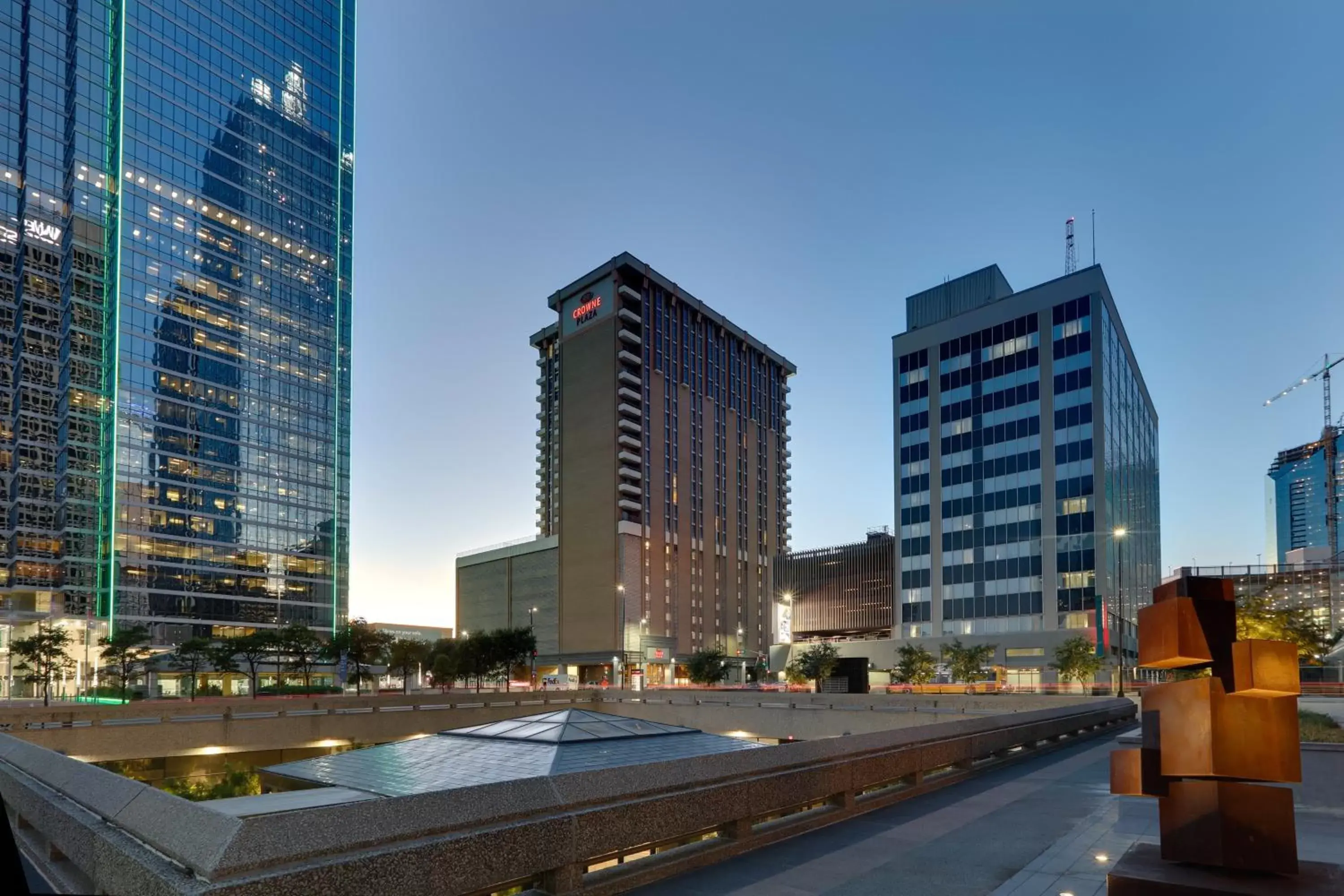 Property building in Crowne Plaza Hotel Dallas Downtown, an IHG Hotel