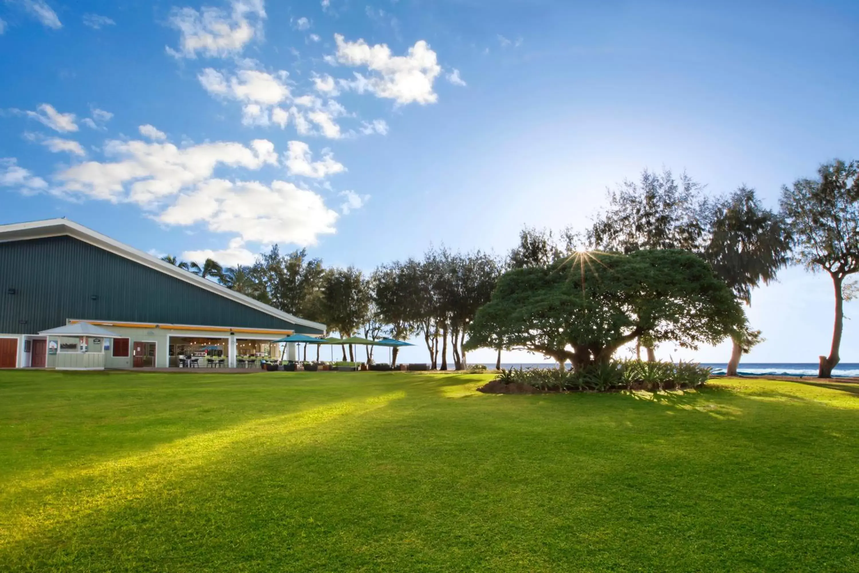 Restaurant/places to eat, Garden in Kauai Shores Hotel