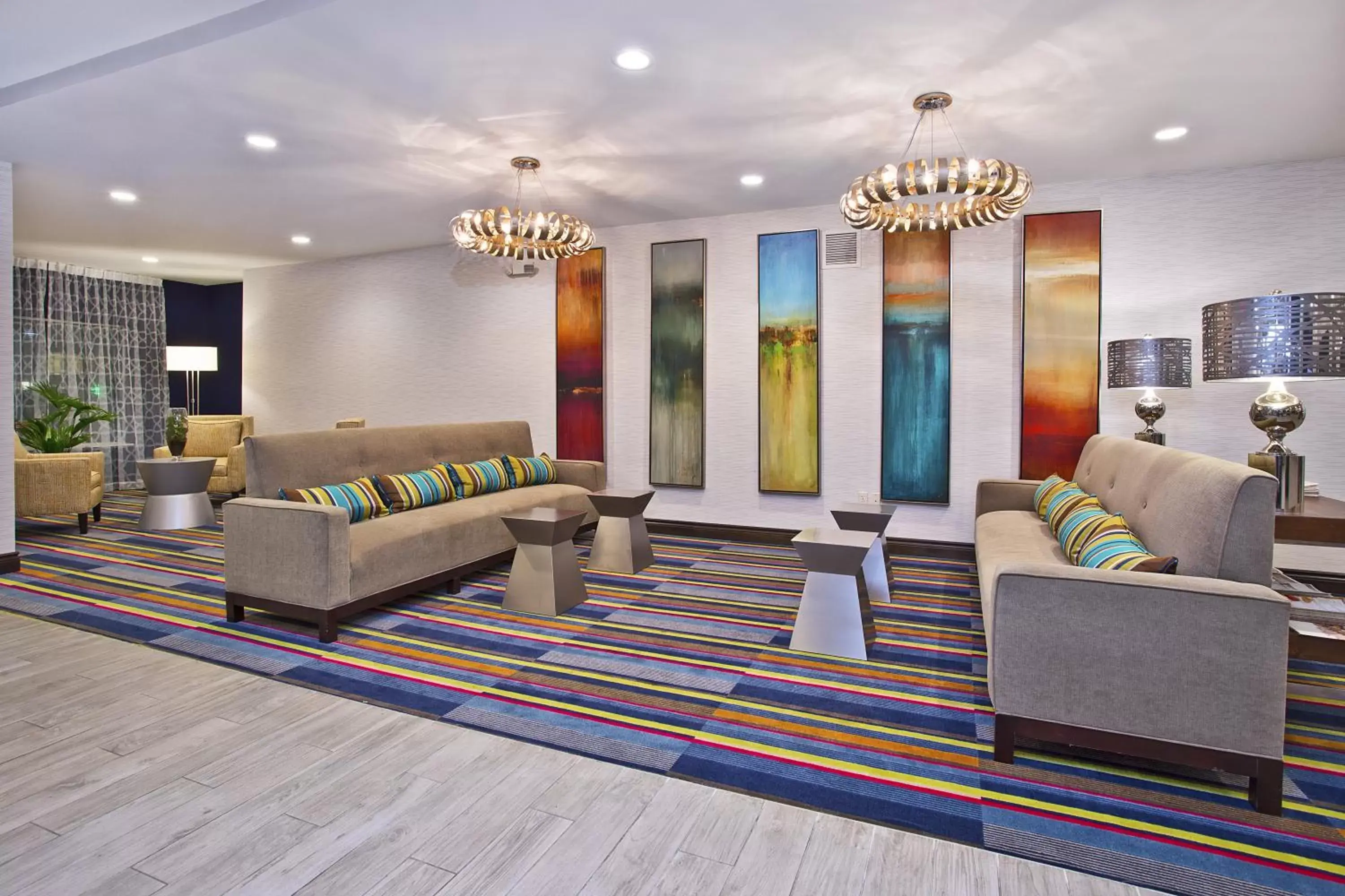 Property building, Seating Area in Holiday Inn Express Hotel & Suites Ann Arbor West, an IHG Hotel