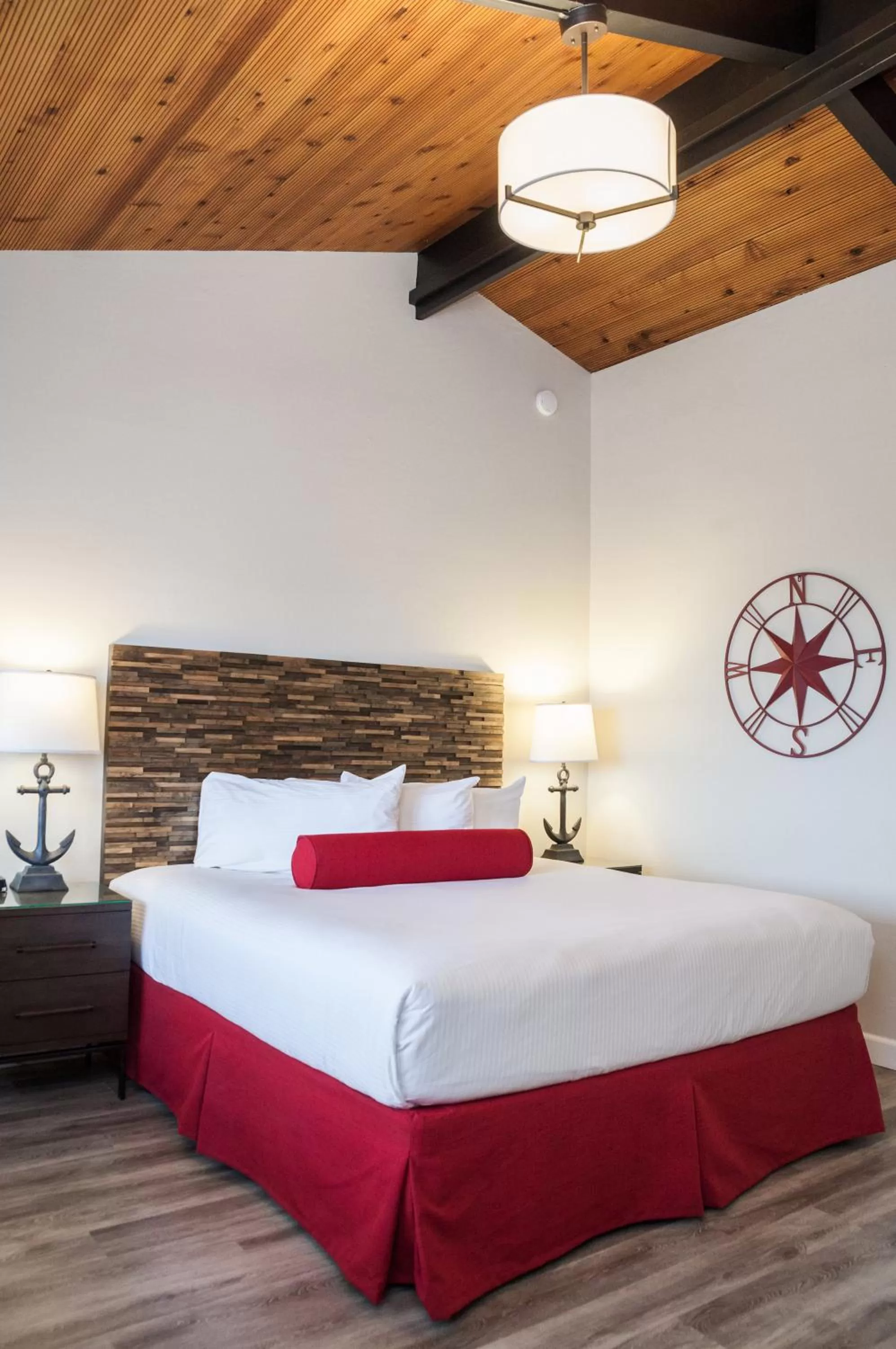 Bed in The Landing at Morro Bay