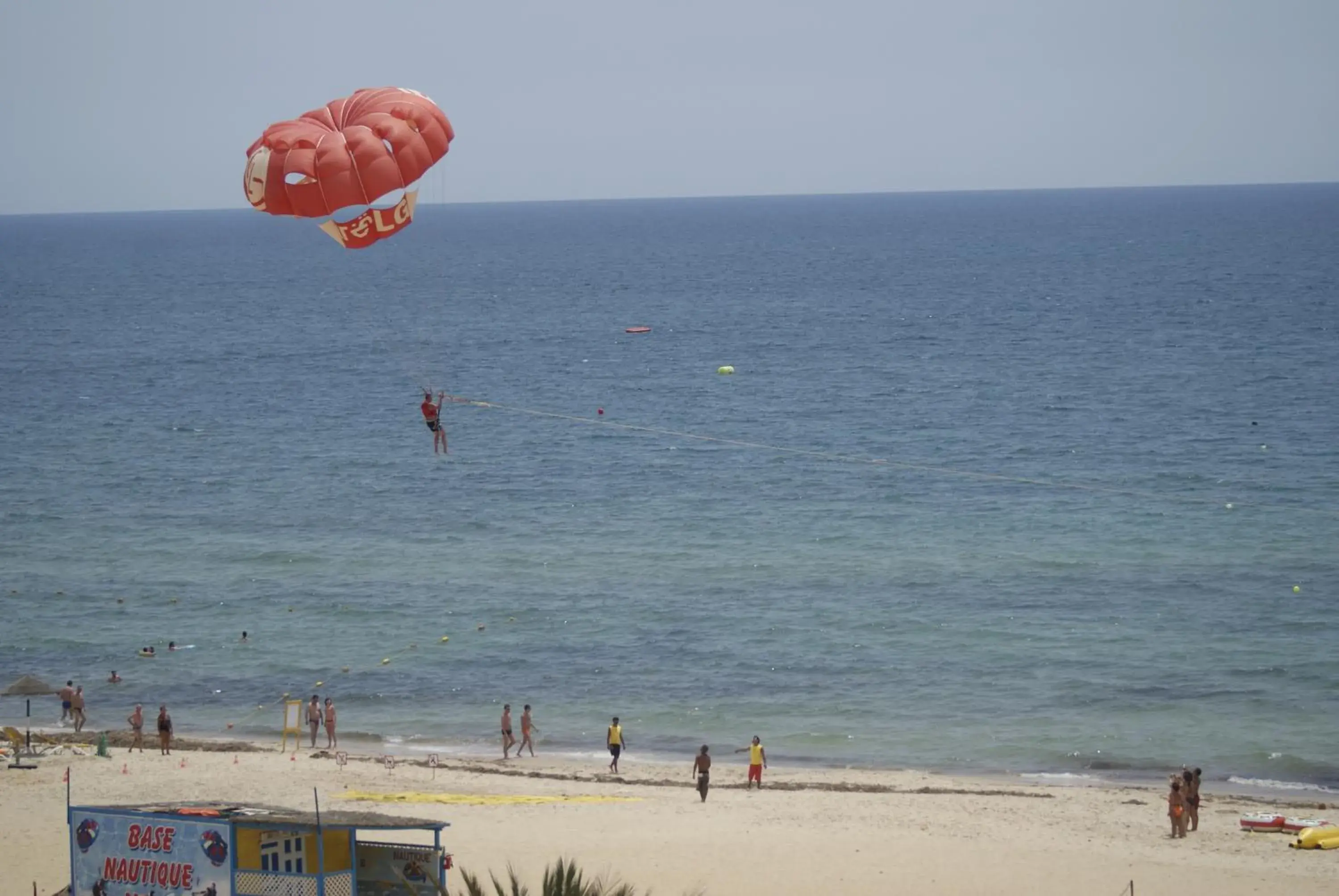 Area and facilities, Beach in El Mouradi Hammamet