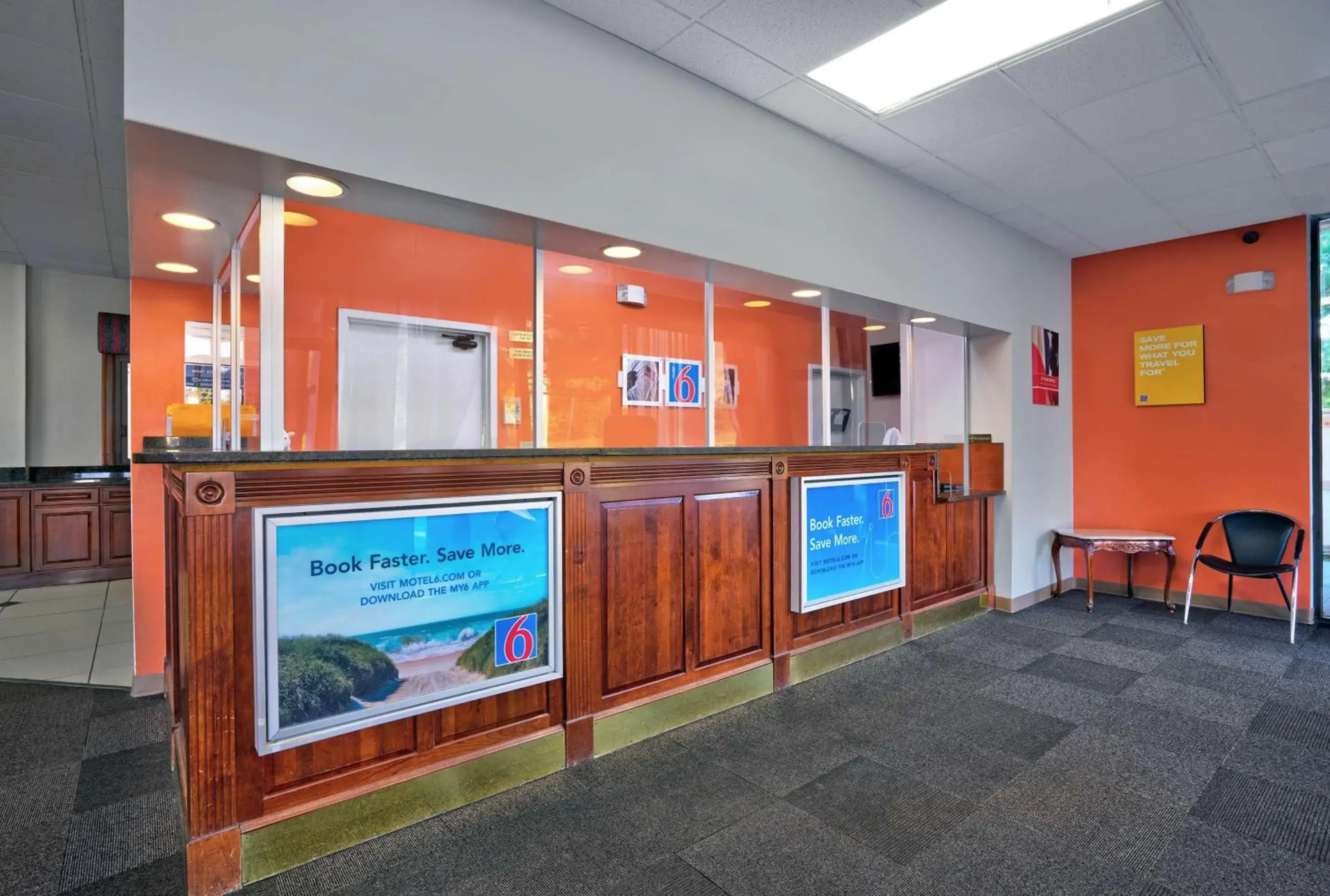 Lobby or reception, Lobby/Reception in Motel 6-Seaford, DE