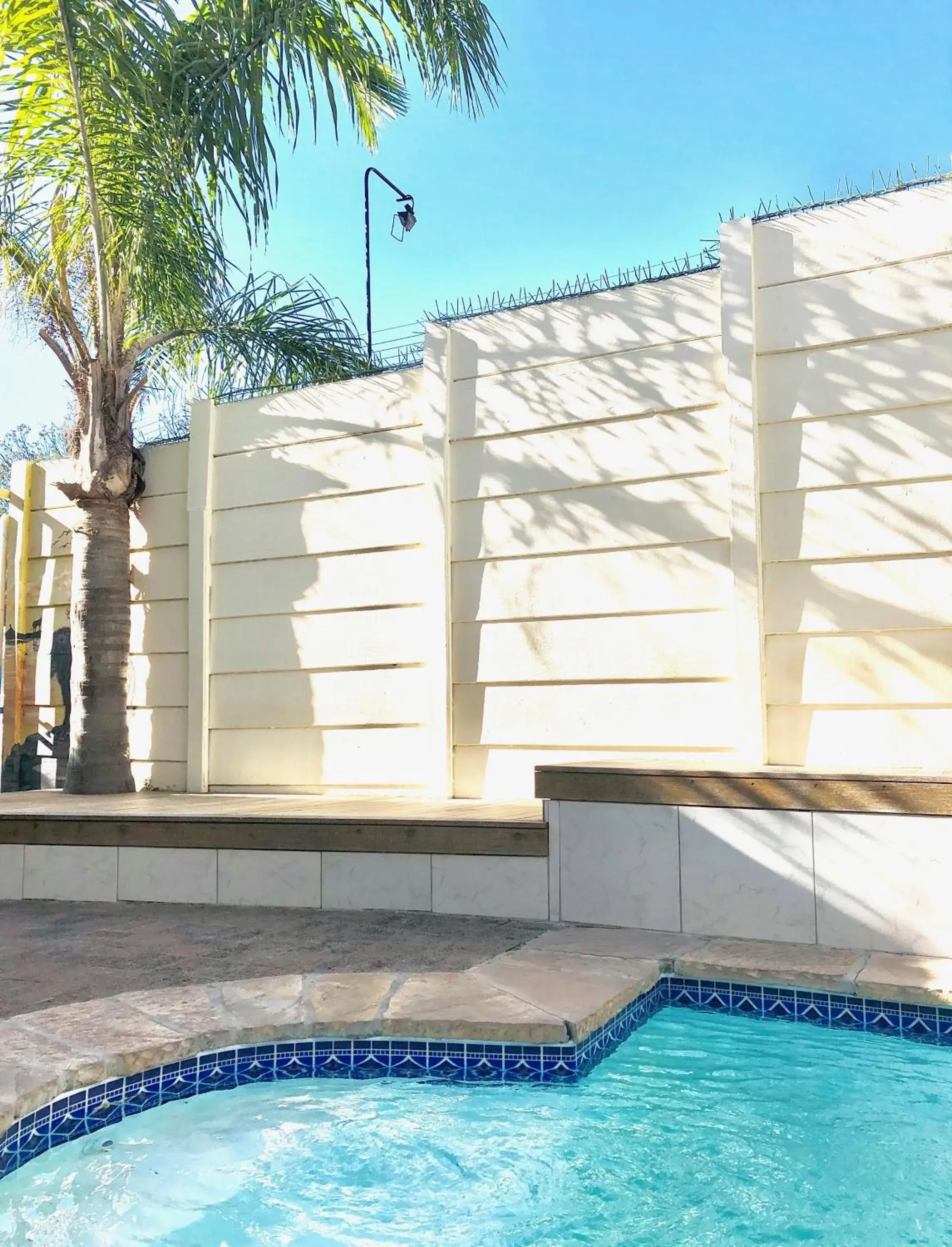 Swimming Pool in Big Blue Backpackers