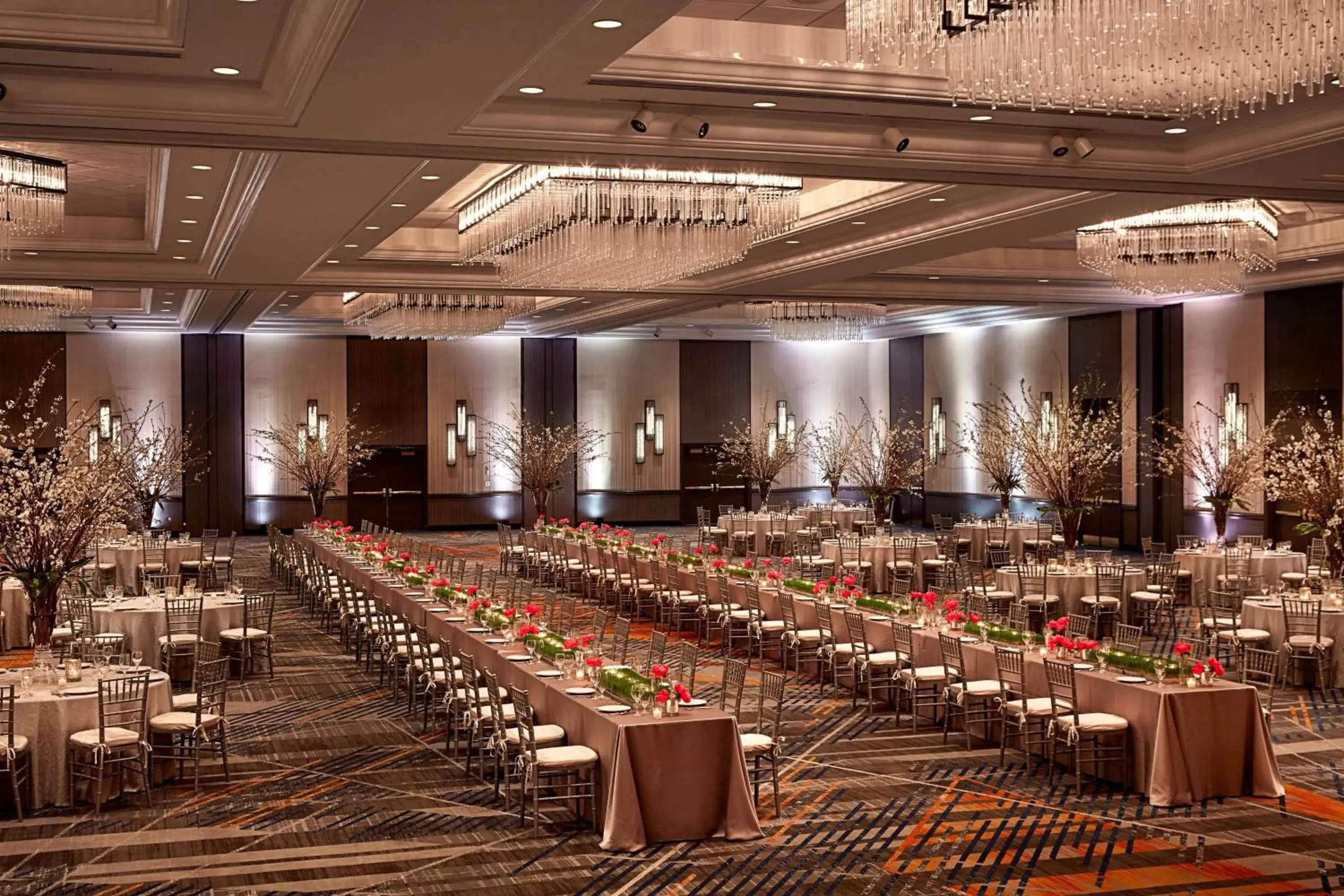 Lobby or reception, Banquet Facilities in New York Marriott at the Brooklyn Bridge