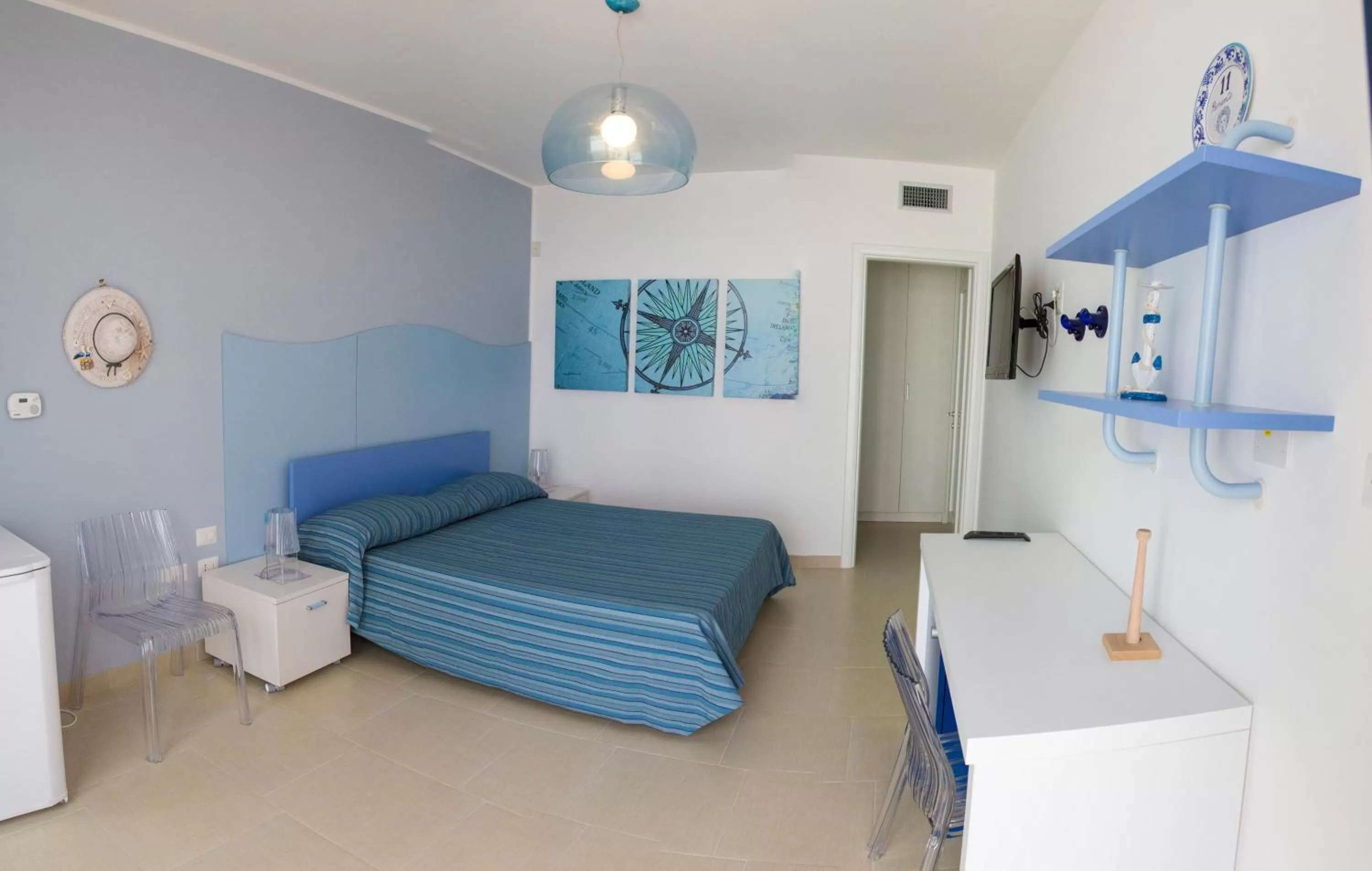 Bed in La Corte di Leuca Residence