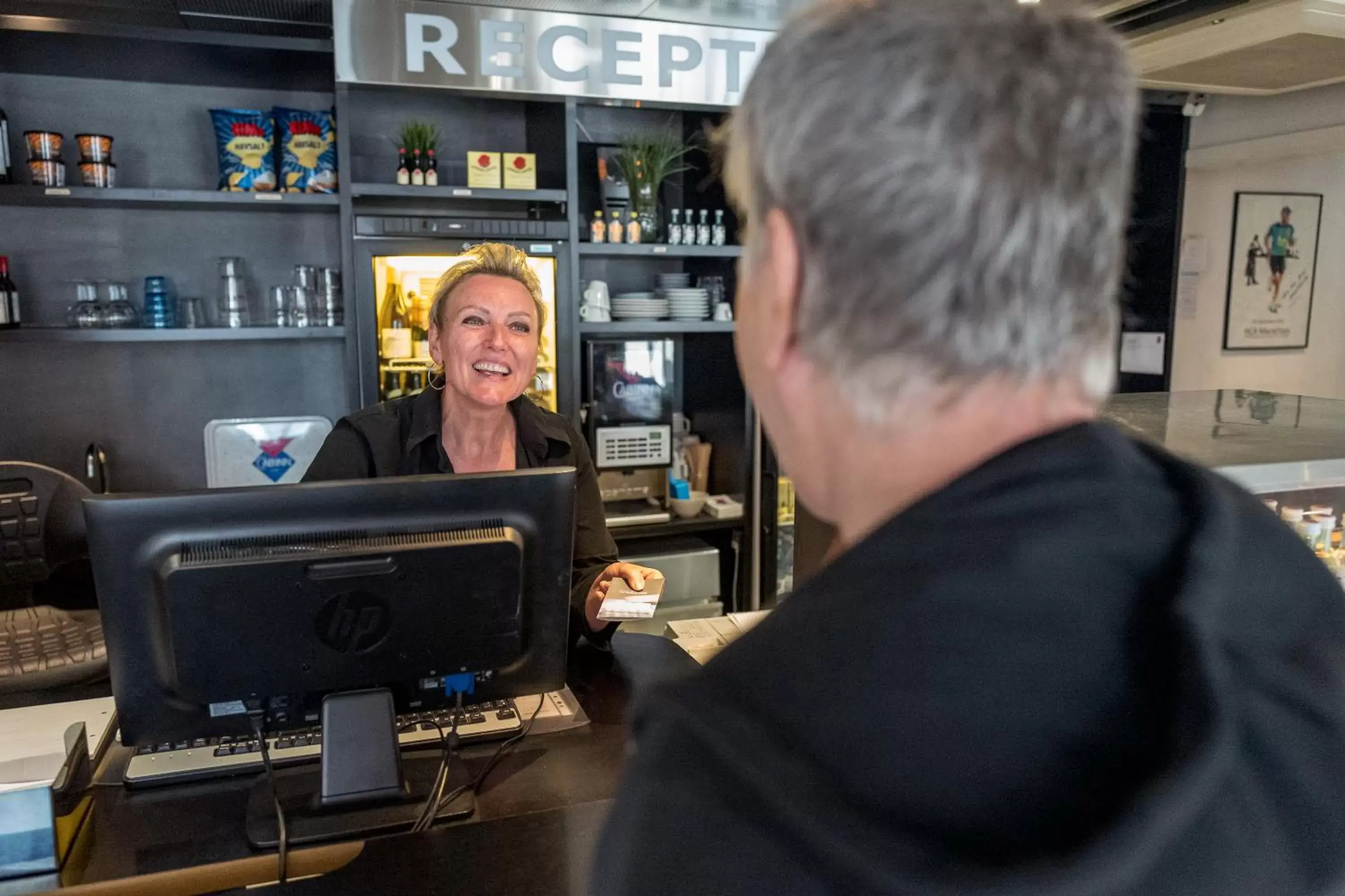 Lobby or reception in Cabinn Odense