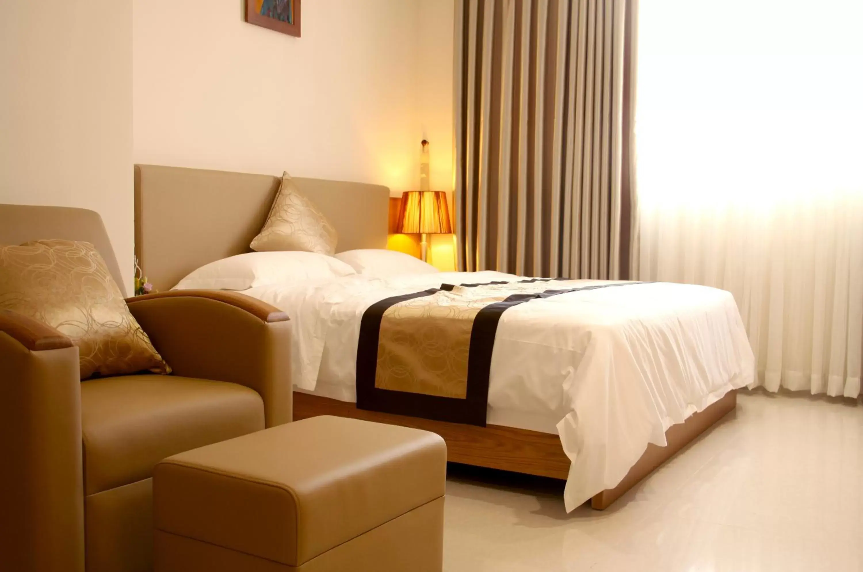 Bed in Gia Vien Hotel