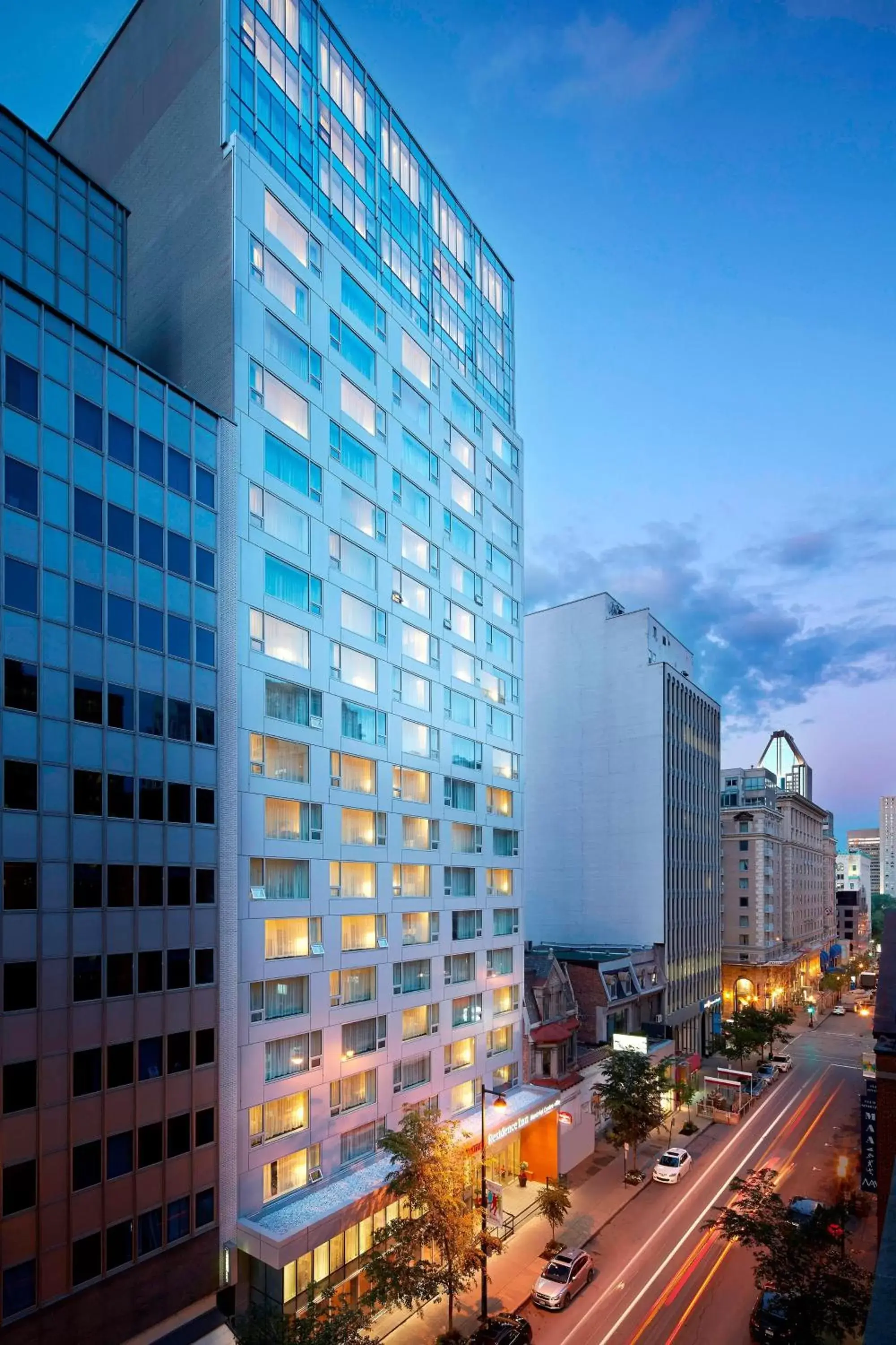 Property building in Residence Inn by Marriott Montréal Downtown