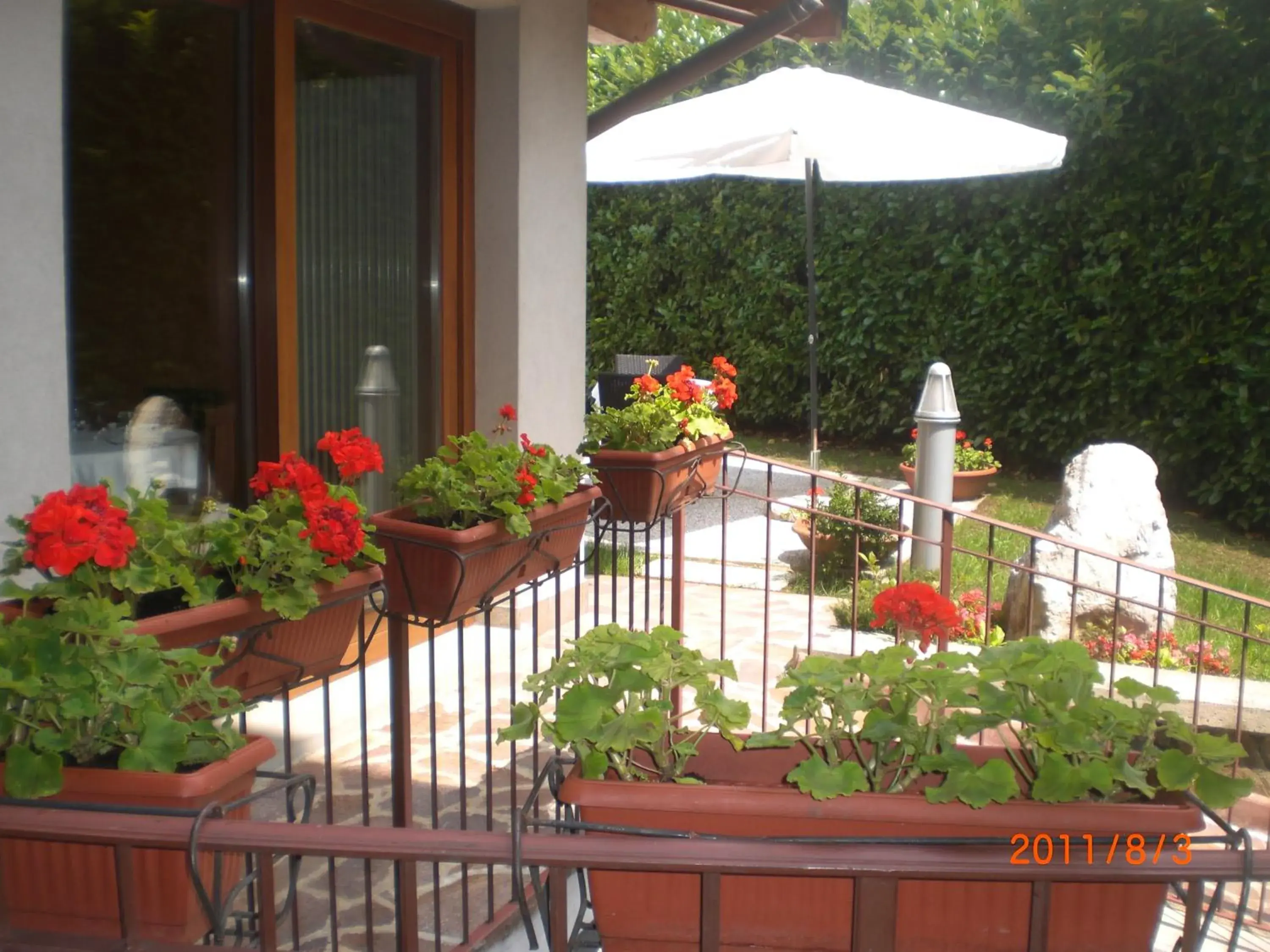 Garden in Hotel Riposo