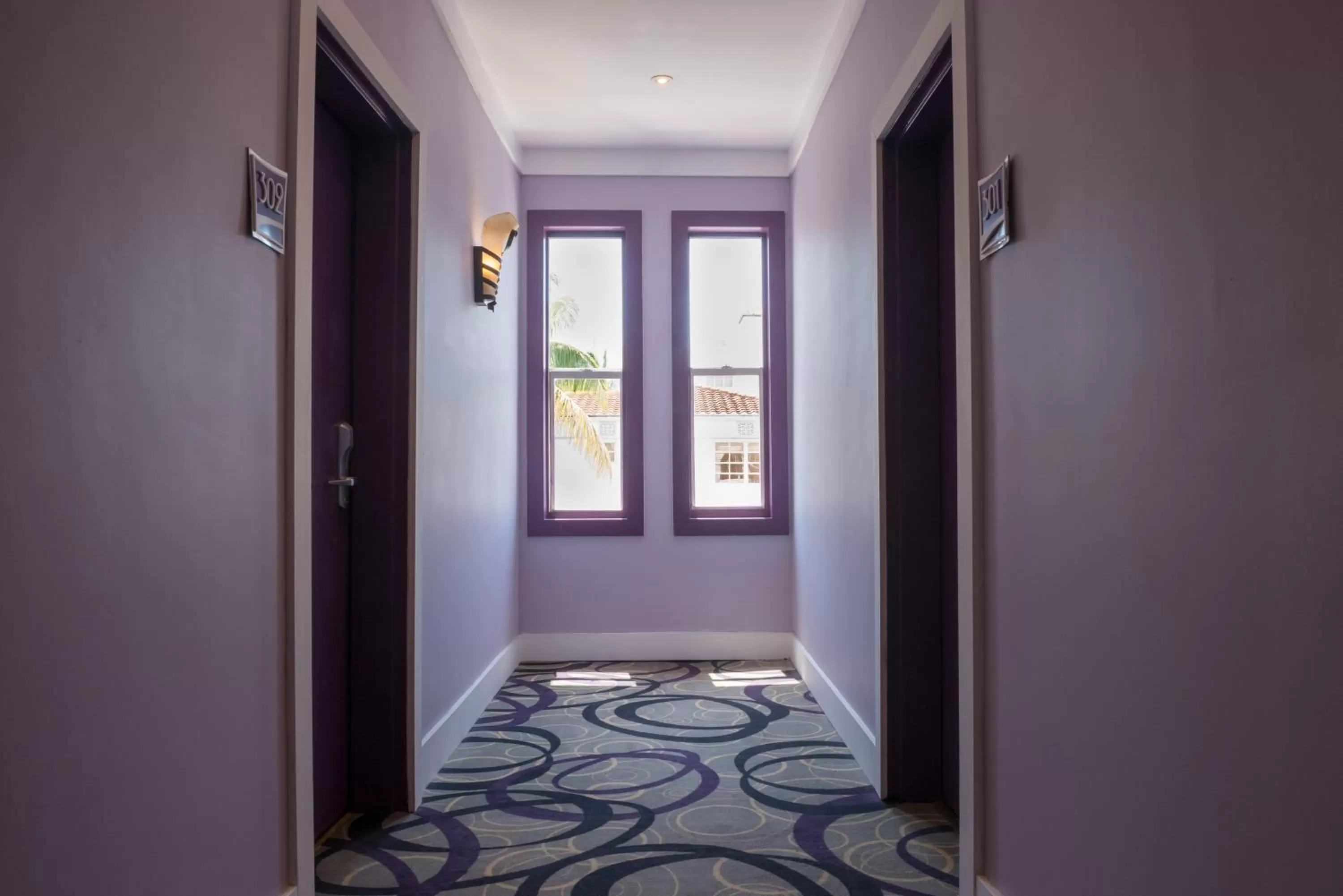 Area and facilities in Shelley Hotel