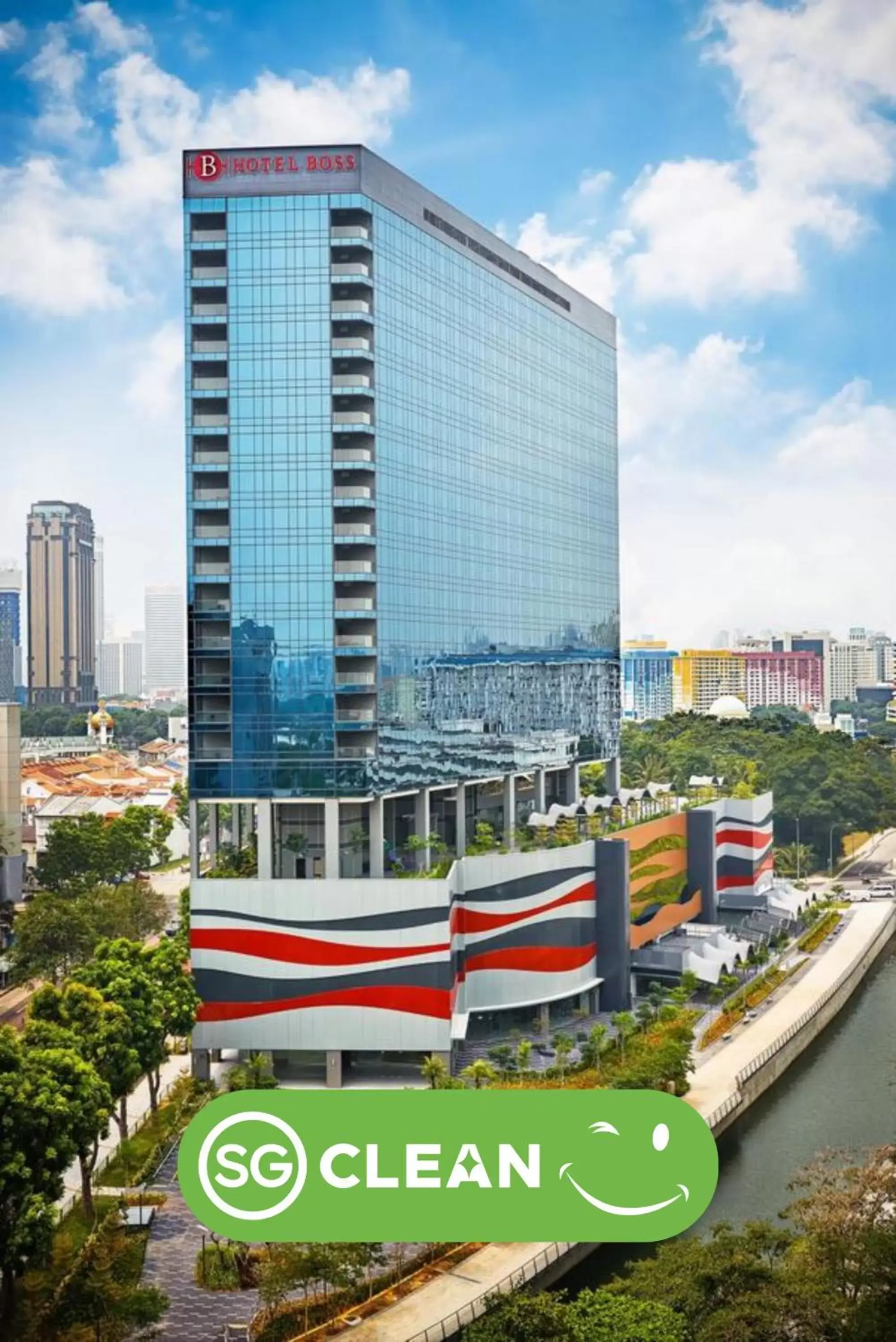 Facade/entrance in Hotel Boss Facade/entrance in Hotel Boss