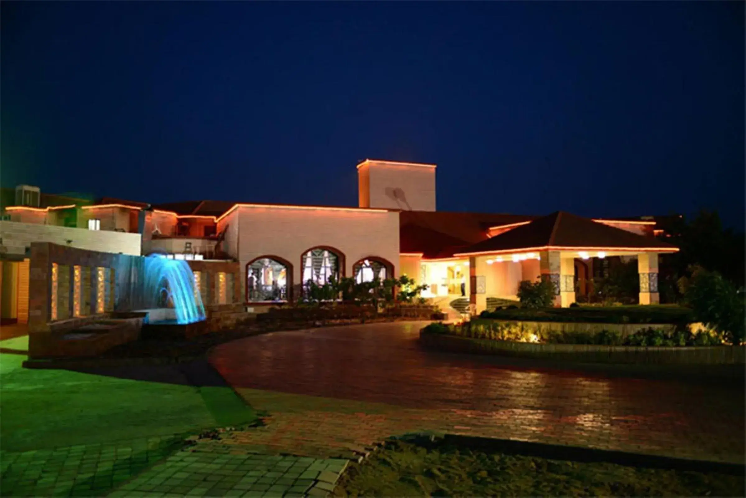 Bird's eye view, Swimming Pool in Regenta Resort Bhuj