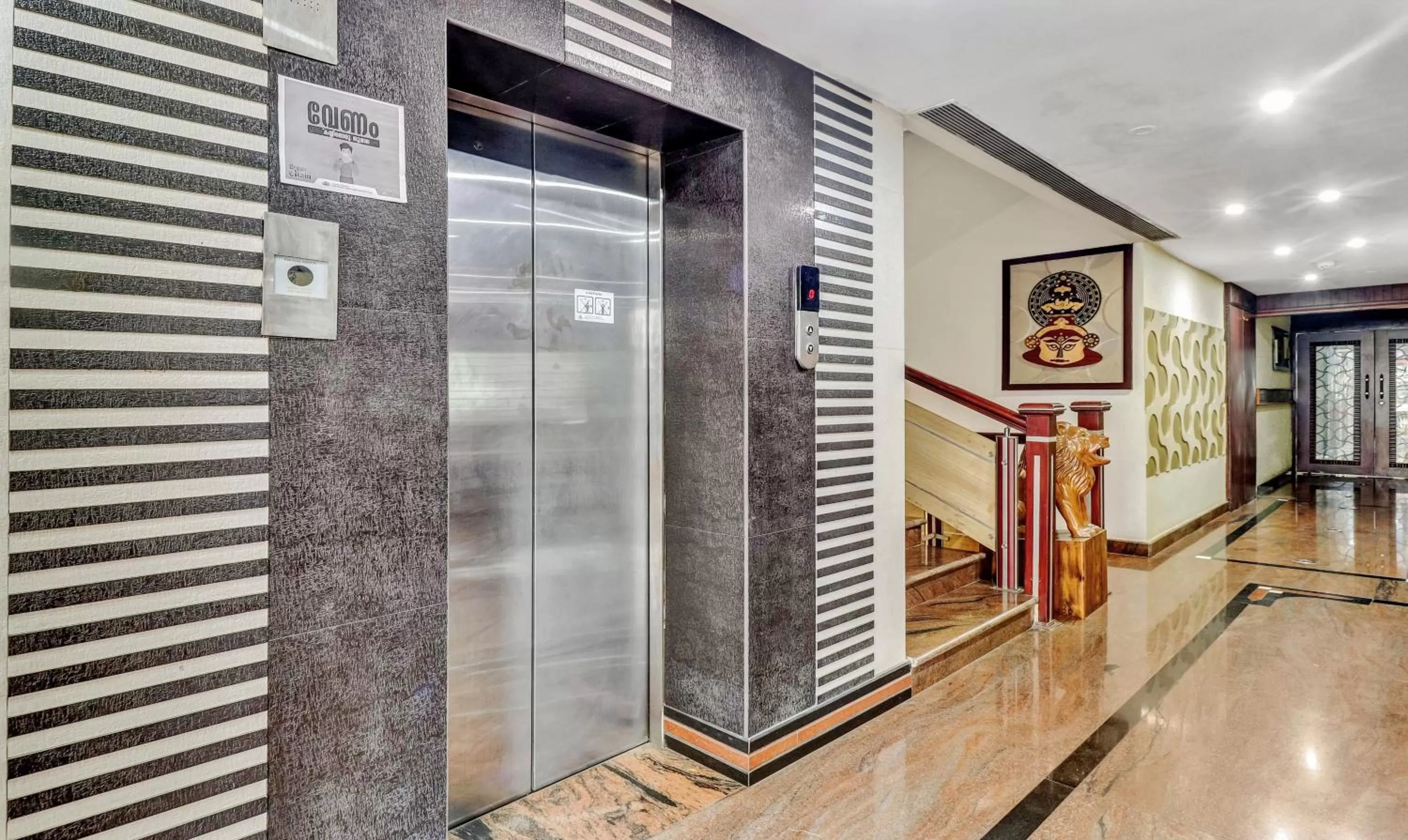 elevator in Treebo Symphony Hotels And Resorts Angamally