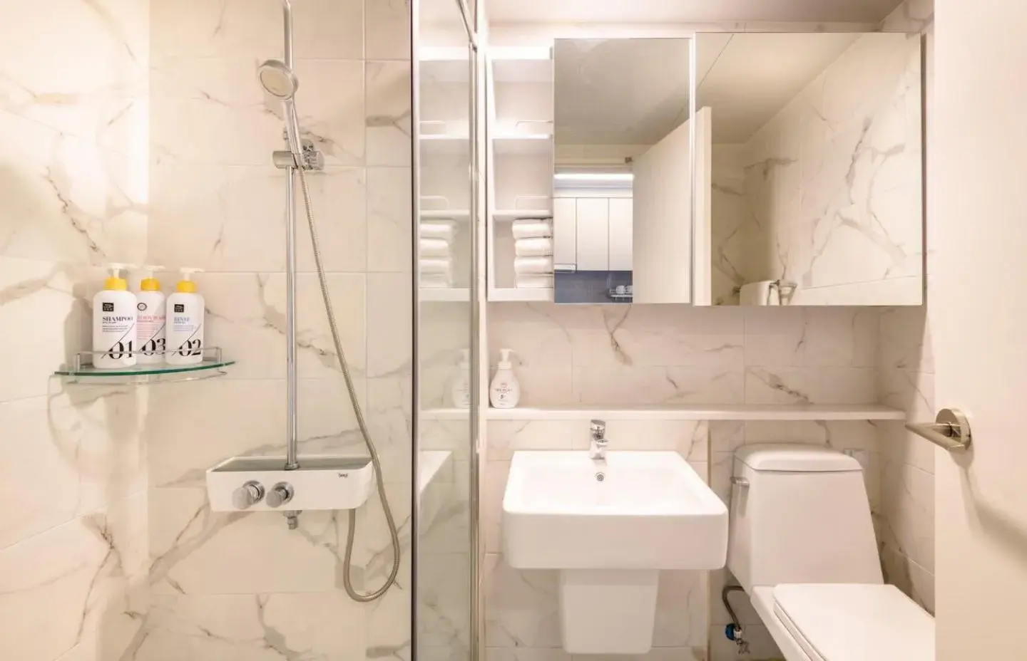 Bathroom in Hi Residences