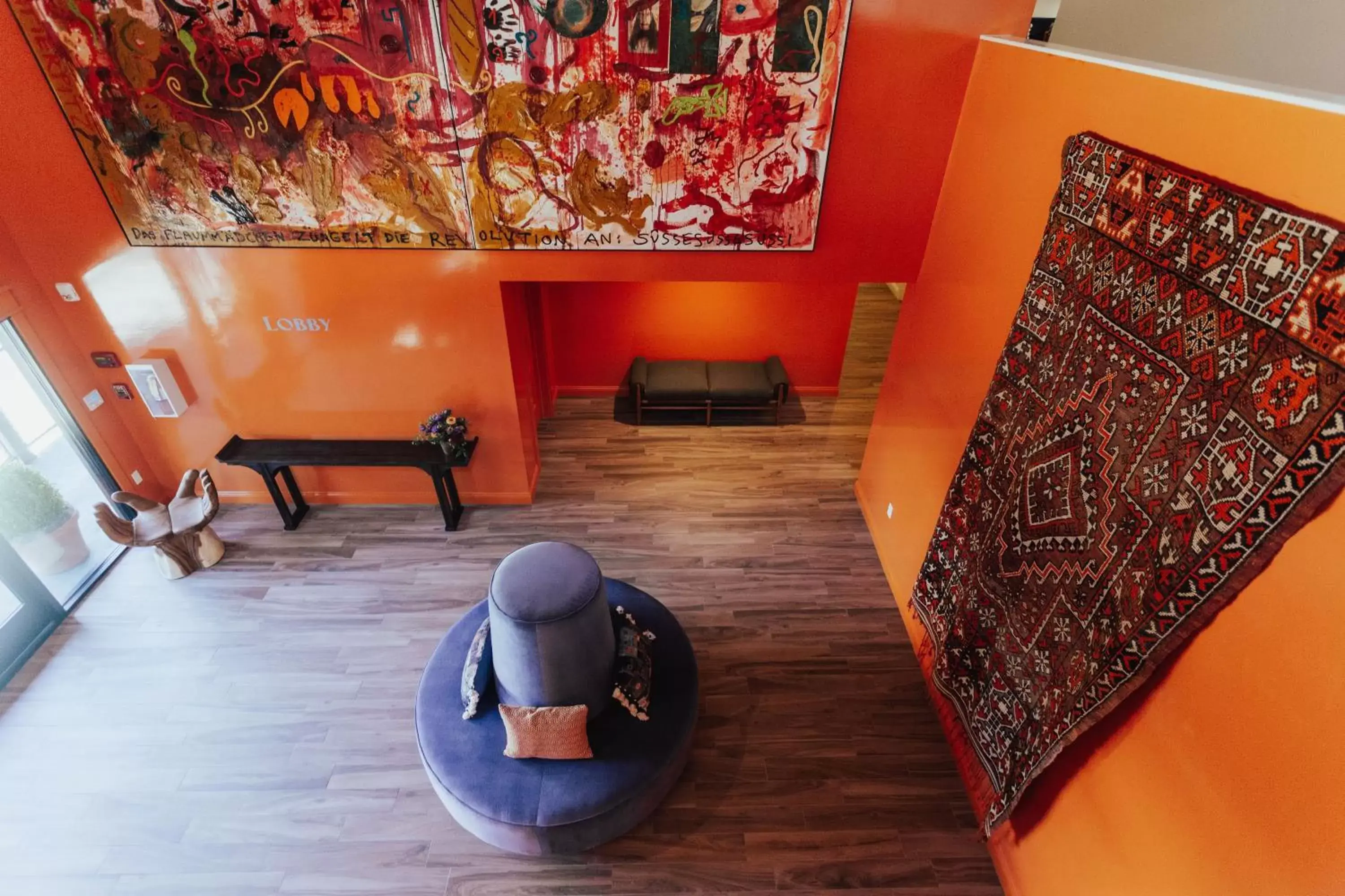 Lobby or reception in The Winston Solvang Lobby or reception in The Winston Solvang