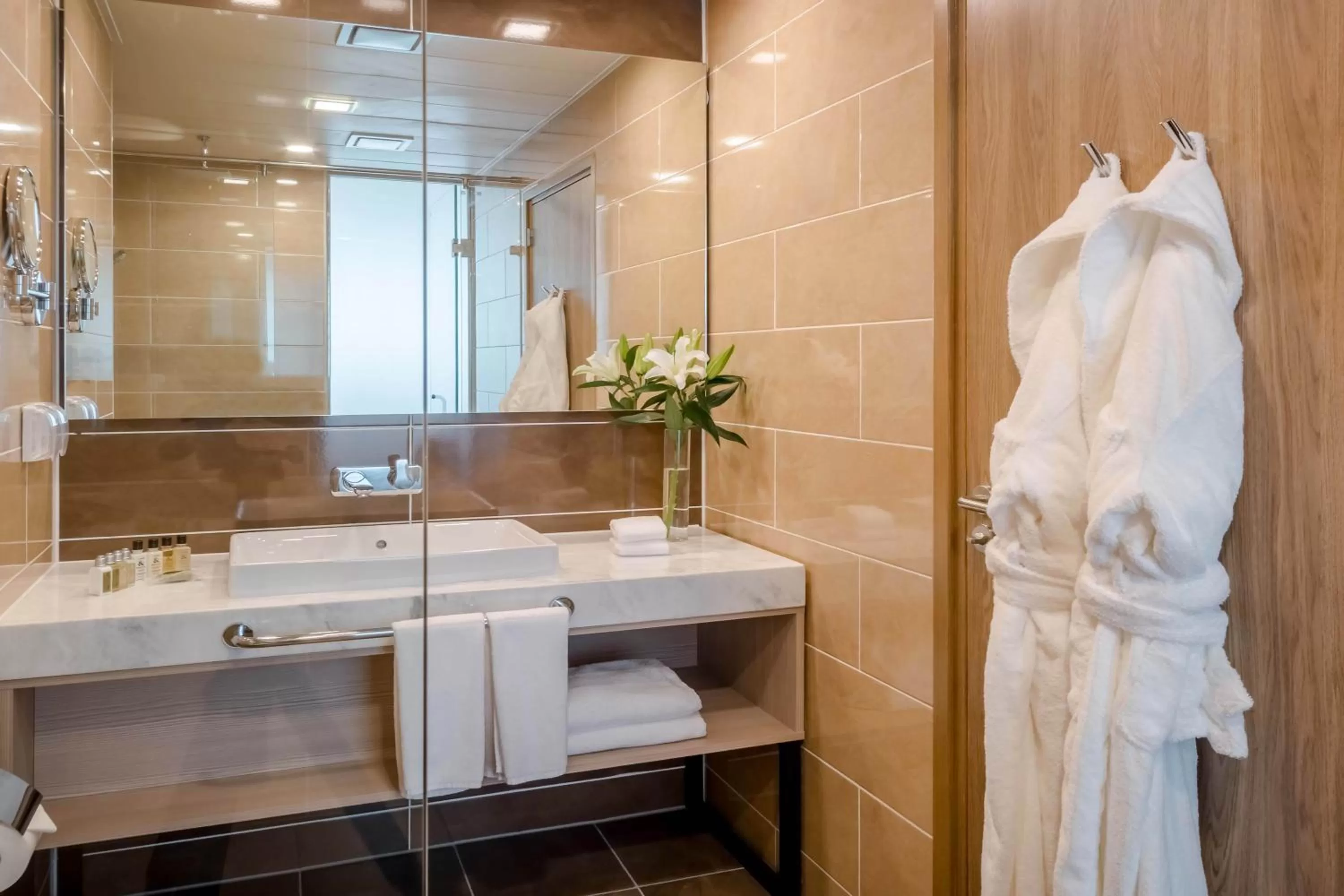 Shower in Holiday Inn Ulaanbaatar by IHG