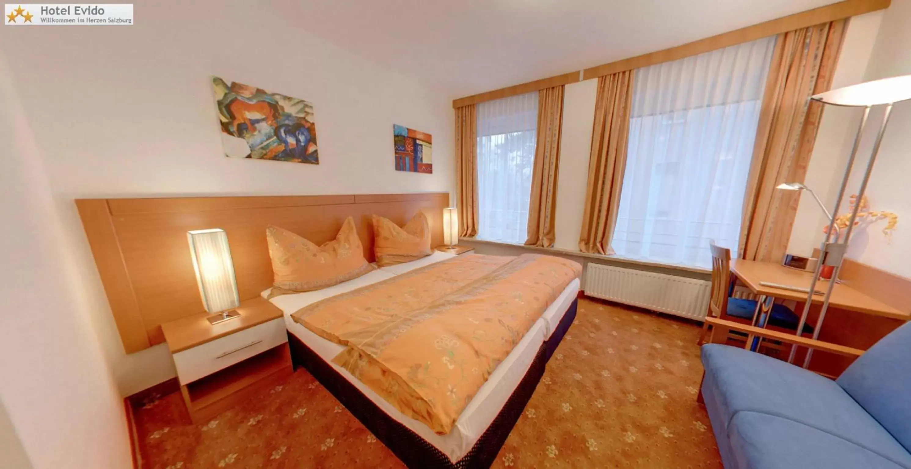 Bed in Hotel Evido Salzburg City Center