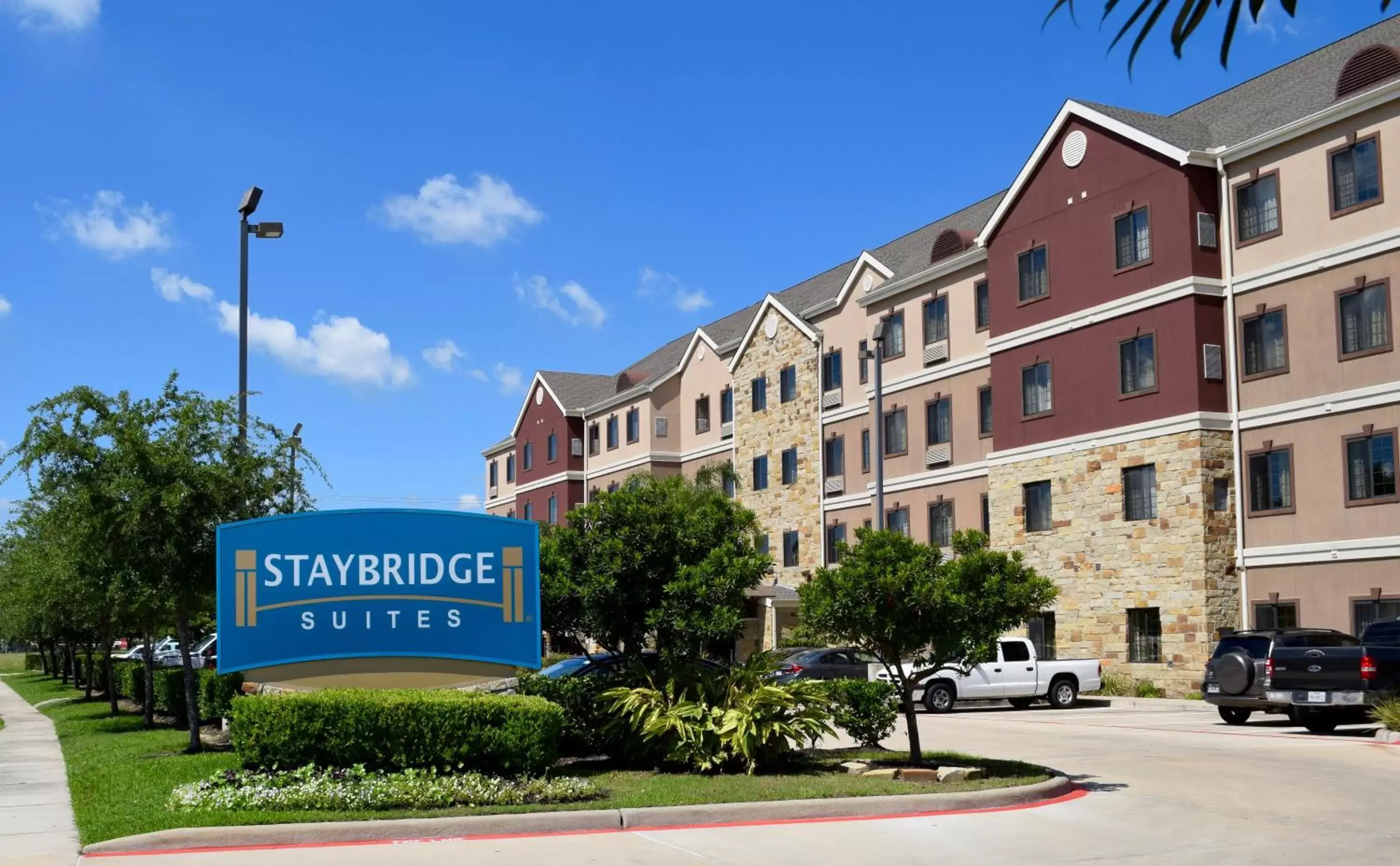 Property building in Staybridge Suites Houston Stafford - Sugar Land, an IHG Hotel