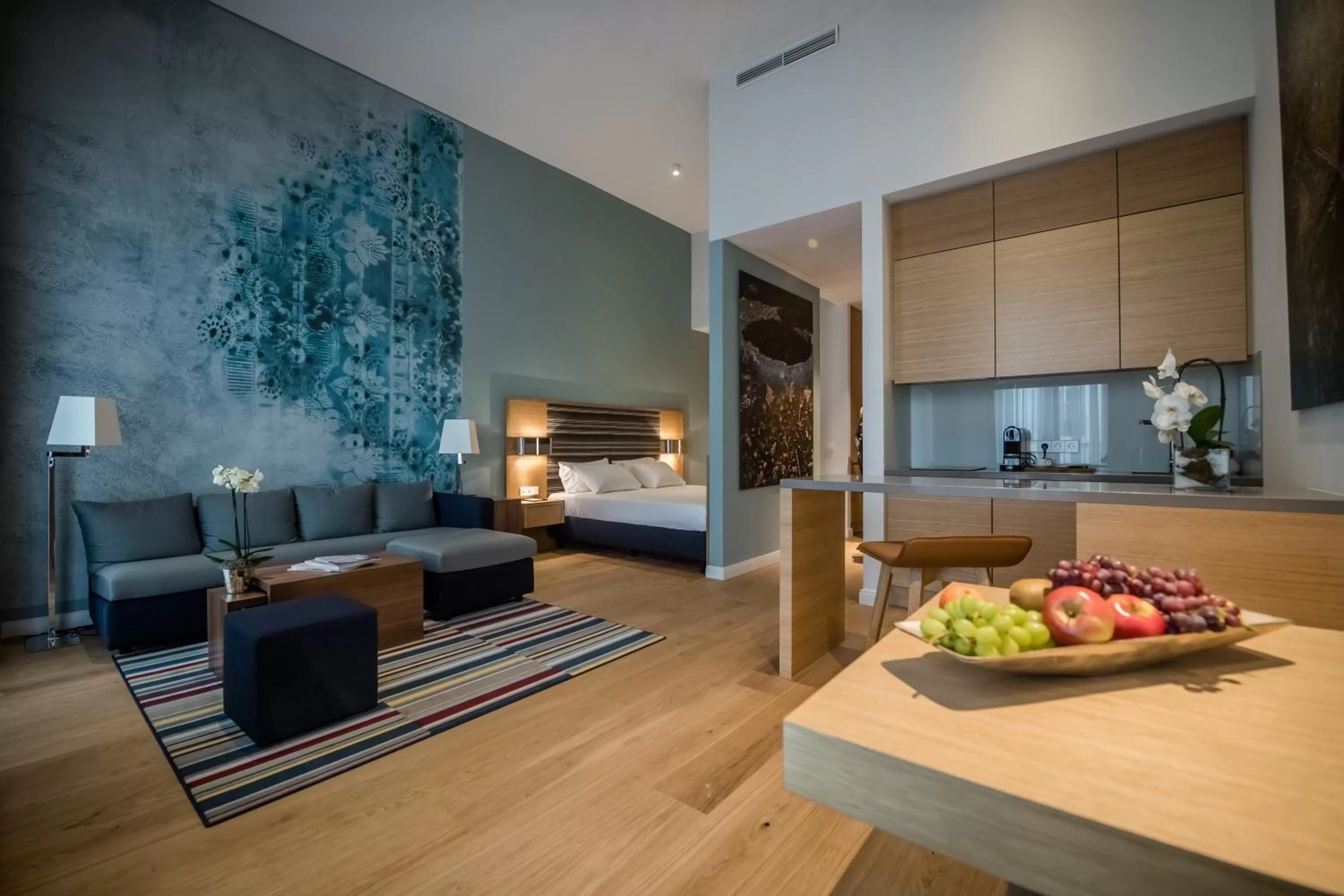 Kitchen or kitchenette, Bed in The Wellem, in The Unbound Collection by Hyatt