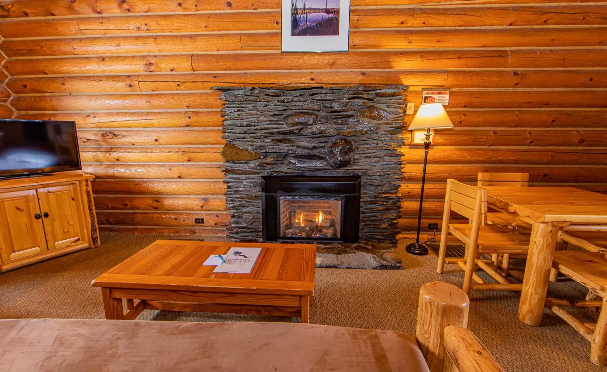 Living room in Cooper Spur Mountain Resort