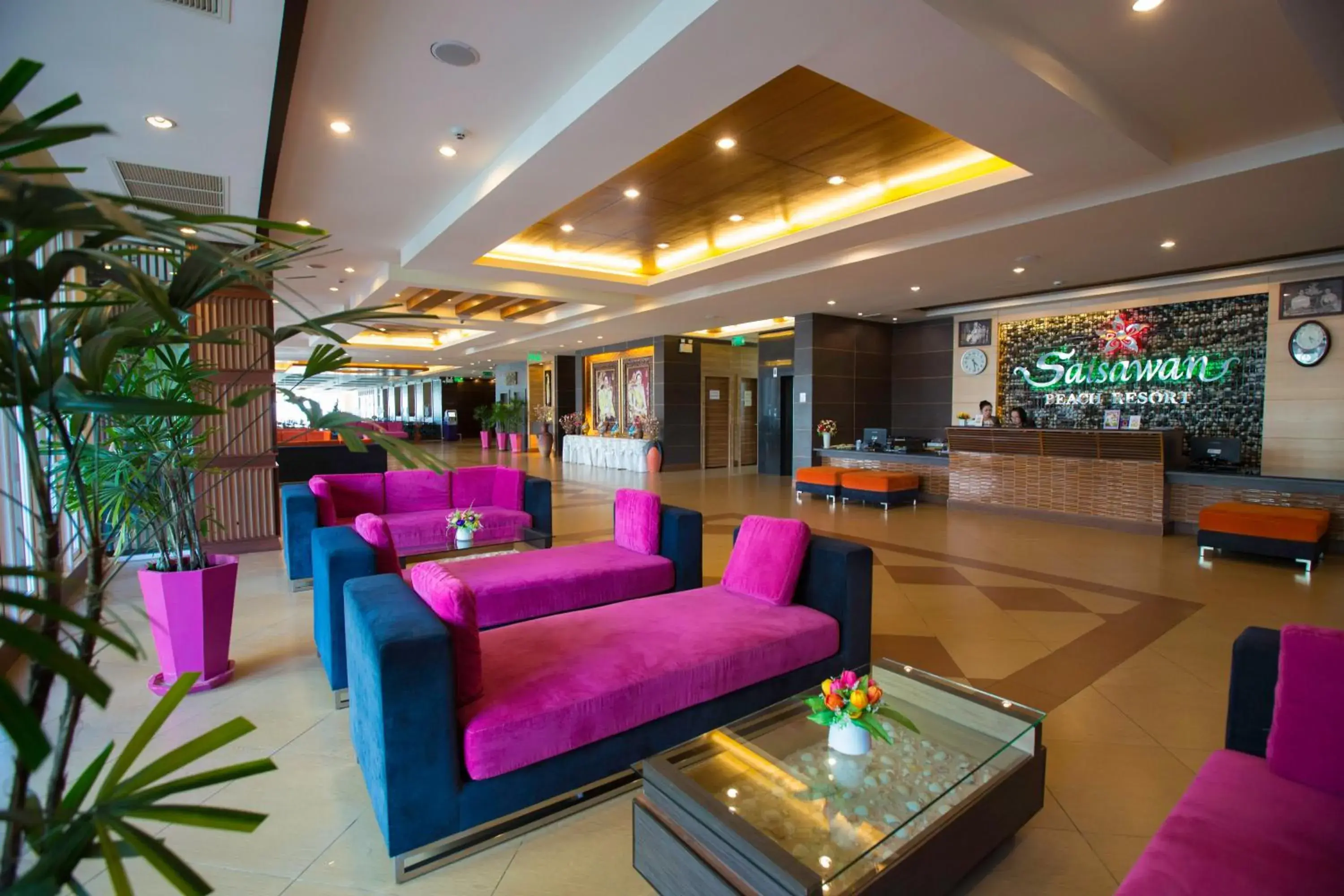 Property building, Lobby/Reception in Saisawan Beach Resort