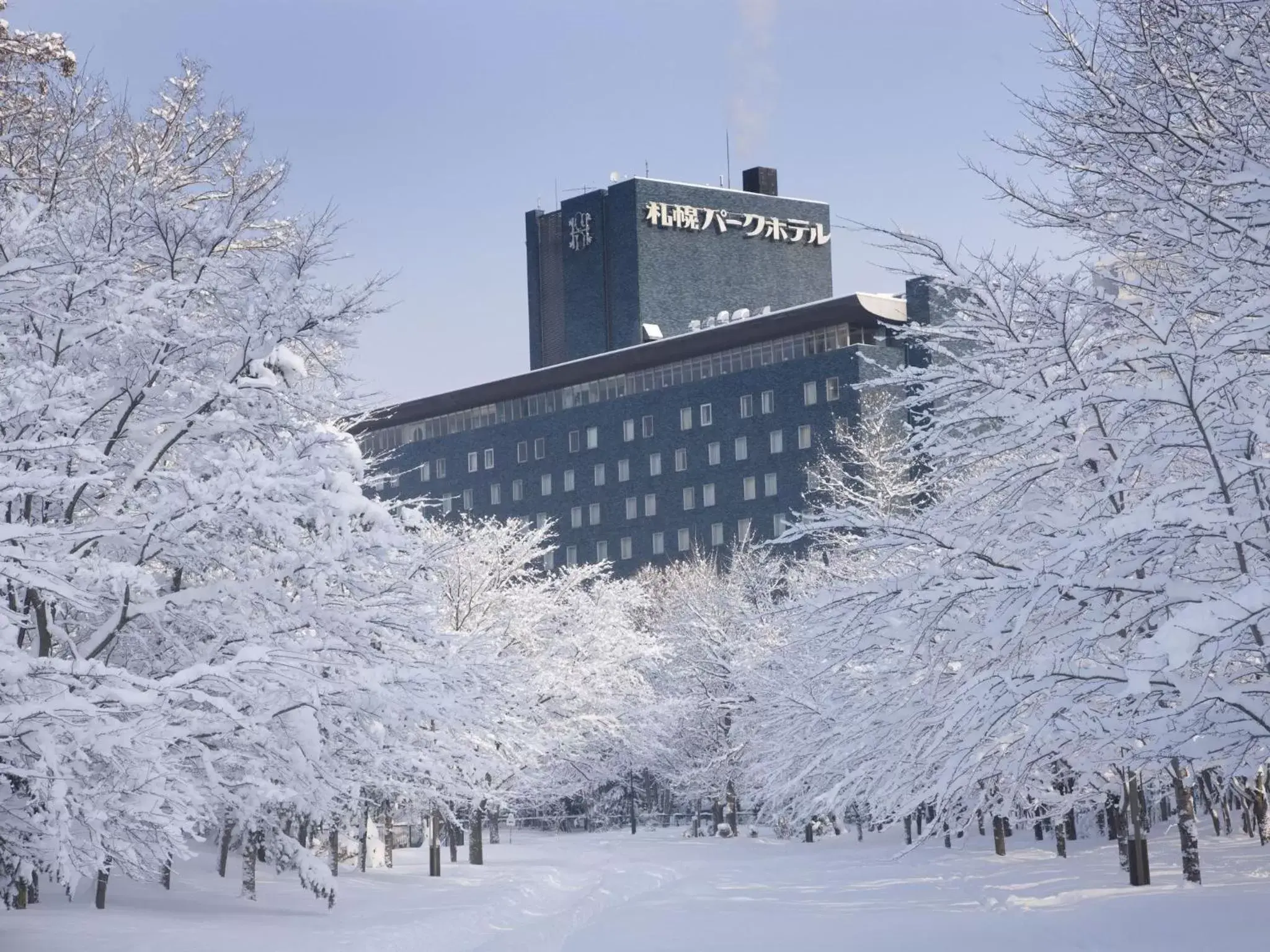 Facade/entrance, Winter in Sapporo Park Hotel