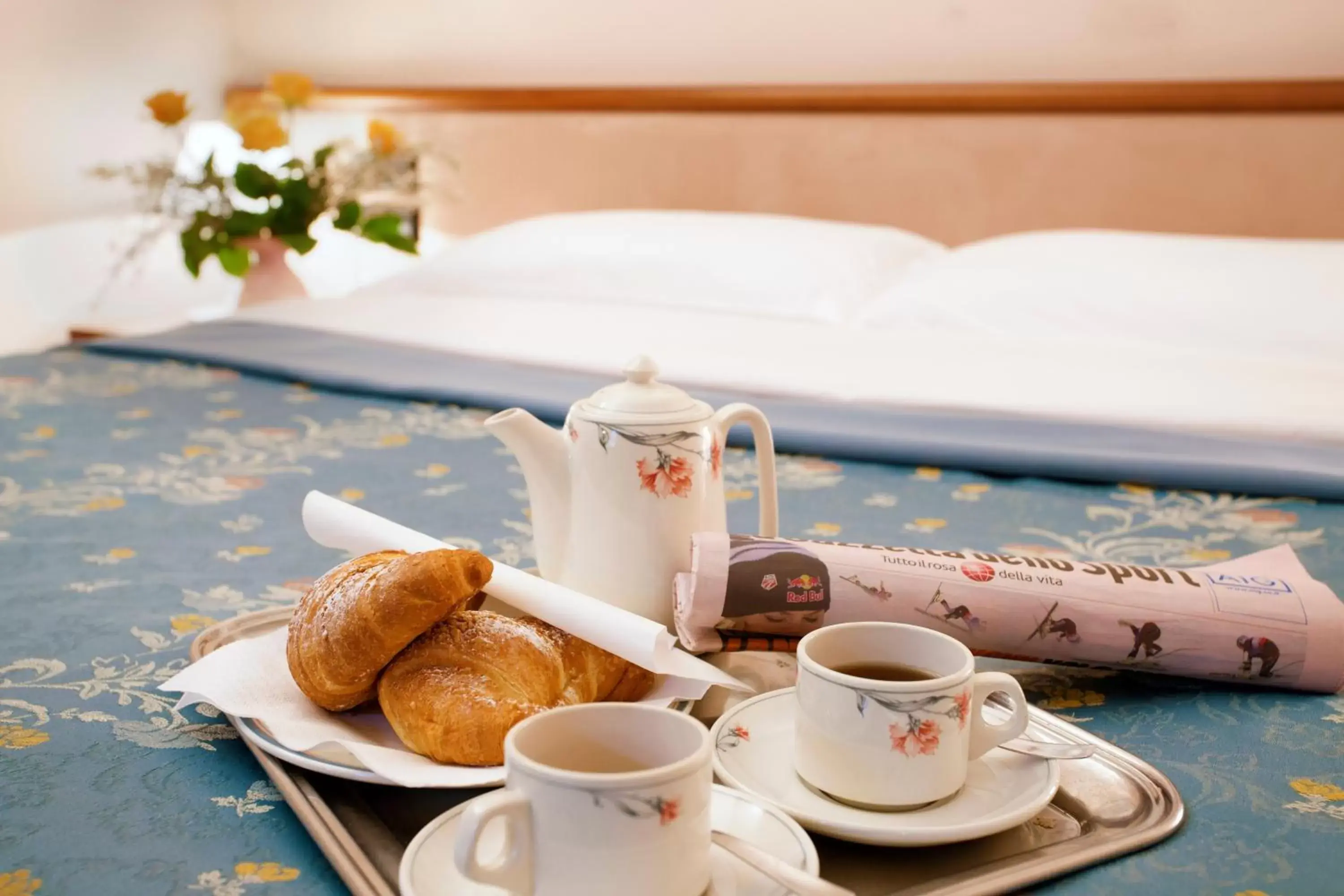 Decorative detail, Bed in Hotel Diana