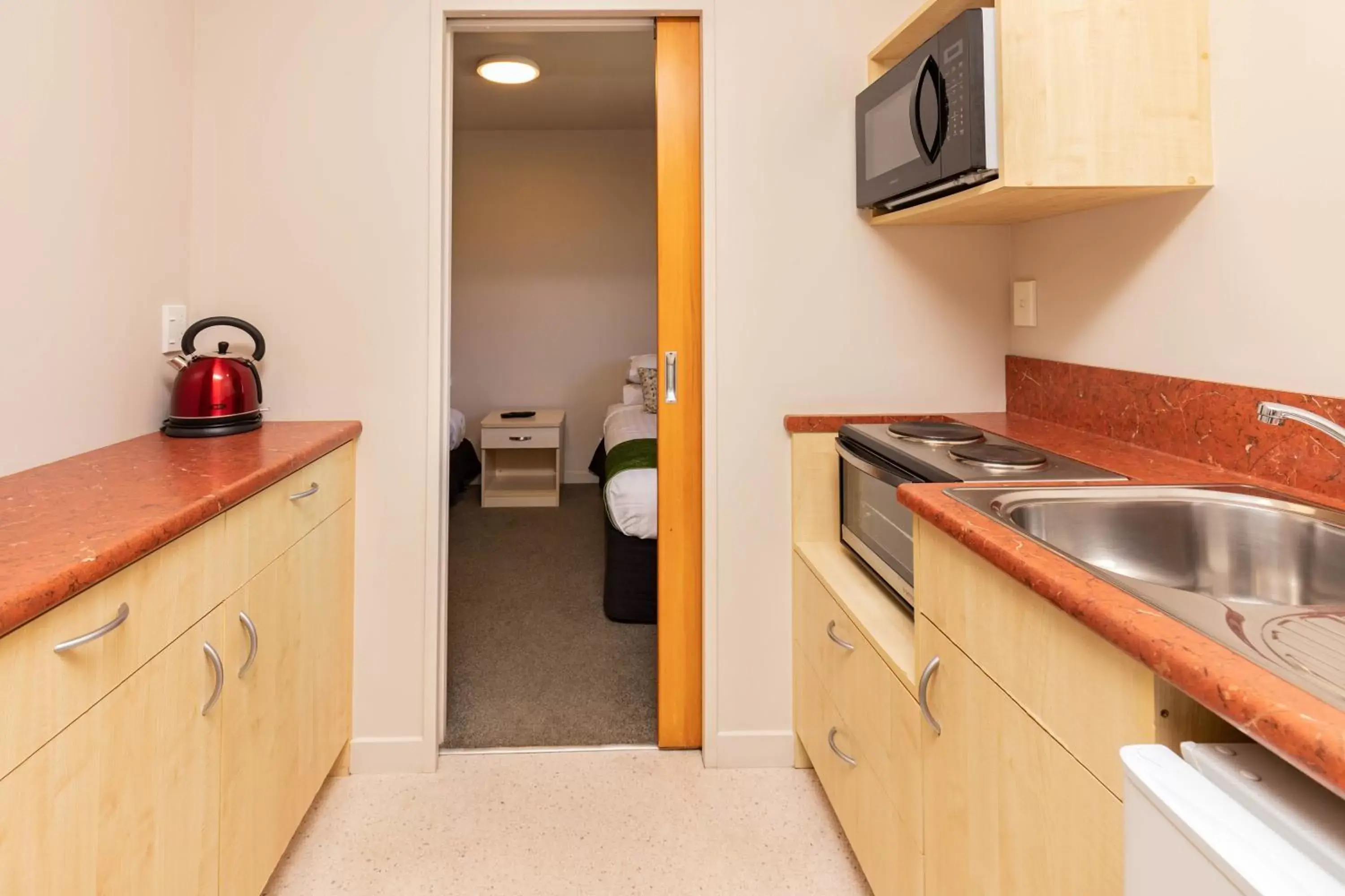 Kitchen or kitchenette, Kitchen/Kitchenette in Bella Vista Motel Greymouth